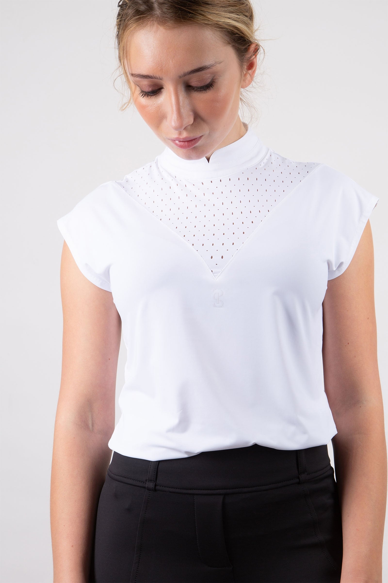 PS of Sweden Dahlia Mouwloos Wedstrijdshirt Dames paardrijkleding