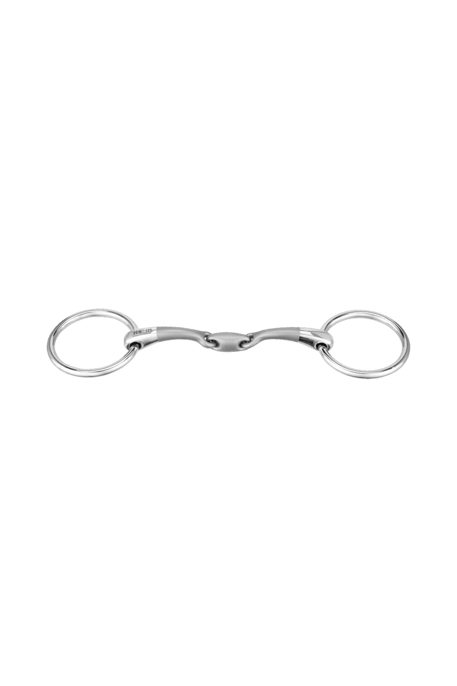 Sprenger Satinox watertrens, dubbel gebroken, 14 mm, roestvrij staal Bitten