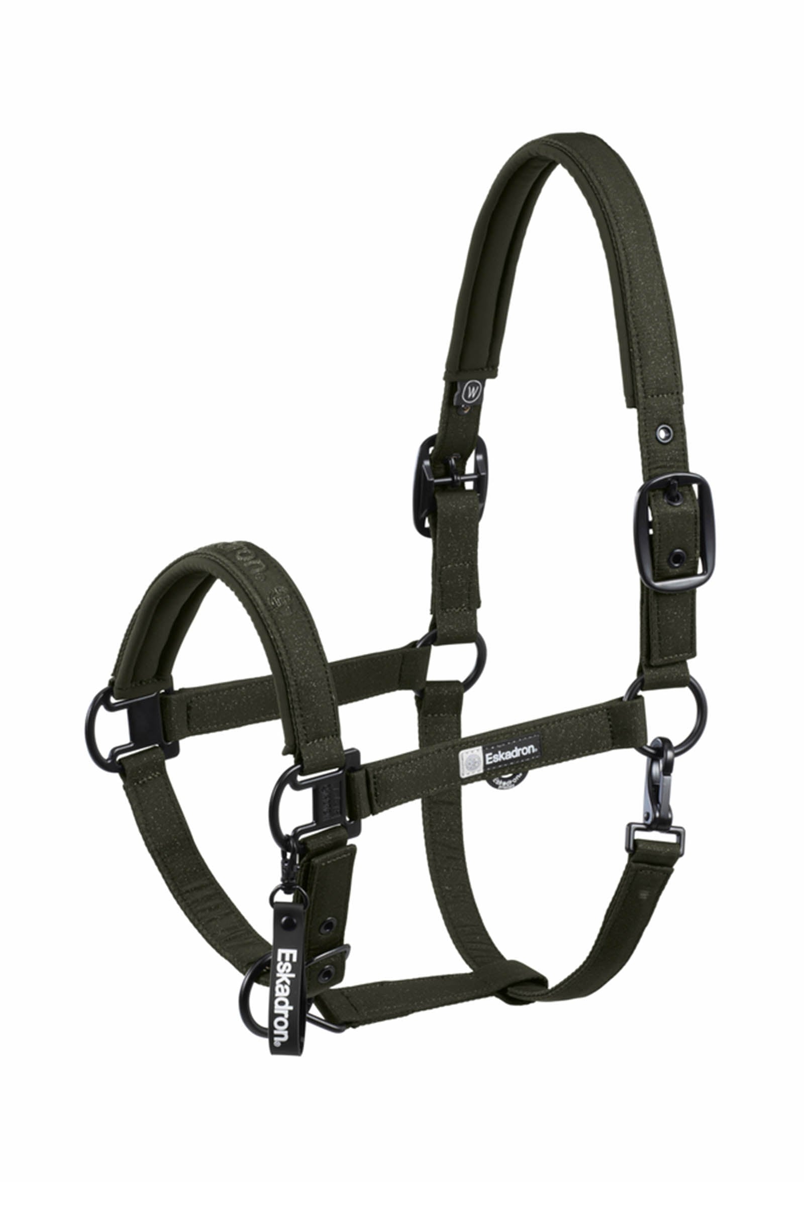 Eskadron Dynamics AW25 sprankelend halster met dubbele doornsluiting Halsters & Halstertouwen