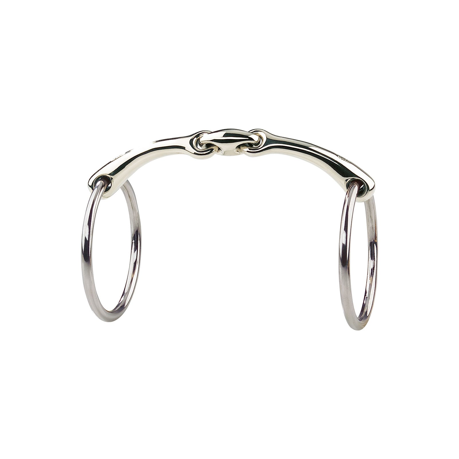 Sprenger Dynamic RS Sensogan Loose Ring Snaffle, Double Jt., 14mm Bitten