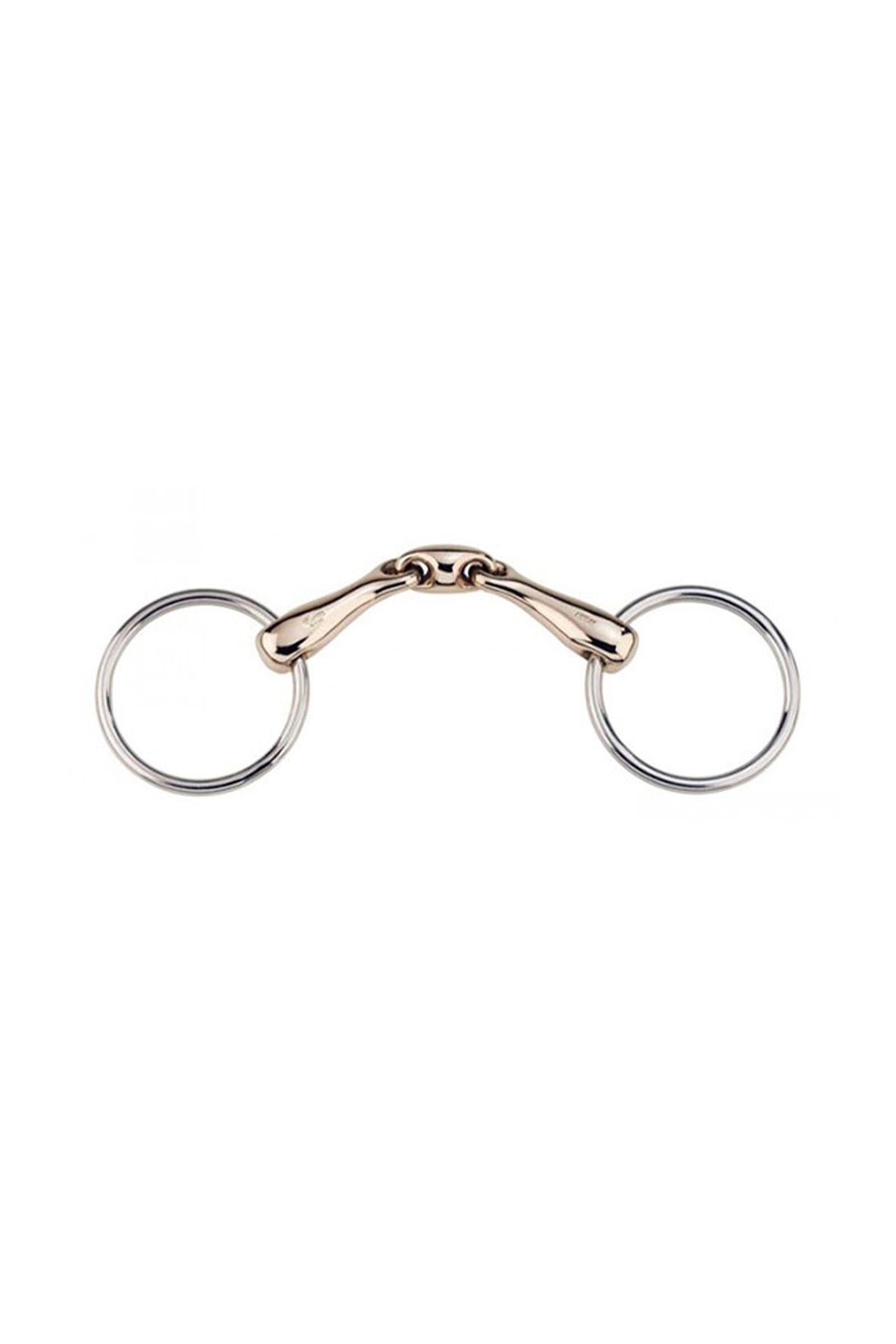 Sprenger KK Ultra løse ringe trensebid, dobbeltleddet, 14 mm, Sensogan Bitten
