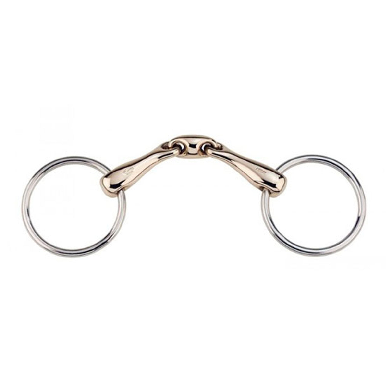 Sprenger KK Ultra Sensogan Loose Ring Snaffle, Double Jt., 14 mm Bitten