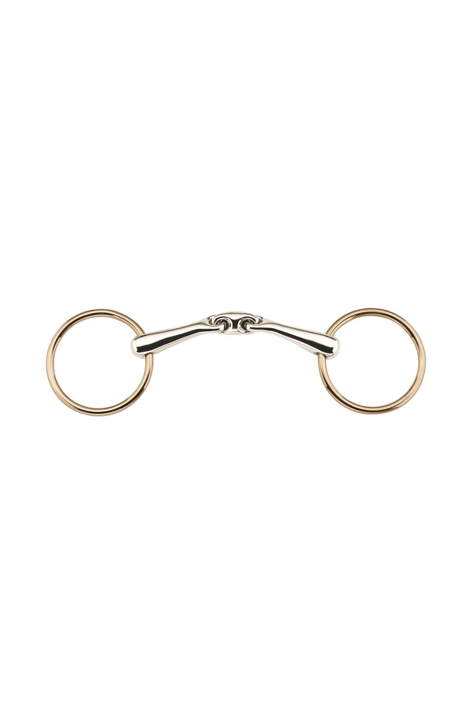 Sprenger KK Ultra løse ringe trensebid, dobbeltleddet, 18 mm, Sensogan, Aurigan ringe Bitten