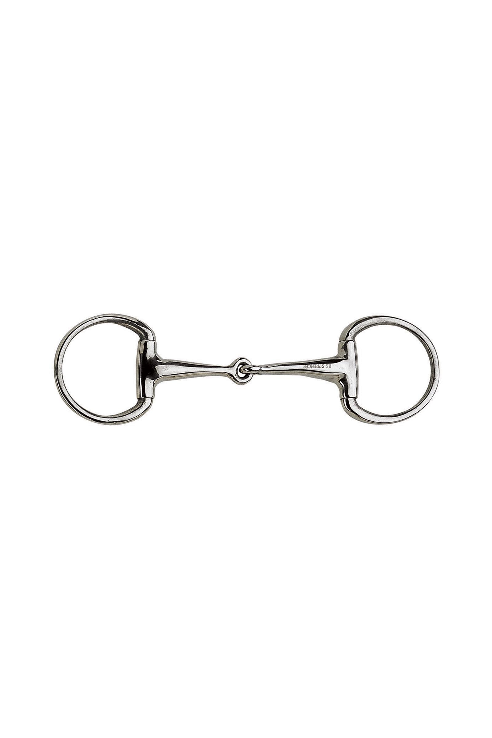 Sprenger olijvenkopbit, enkel gebroken, 16 mm, roestvrij staal Bitten