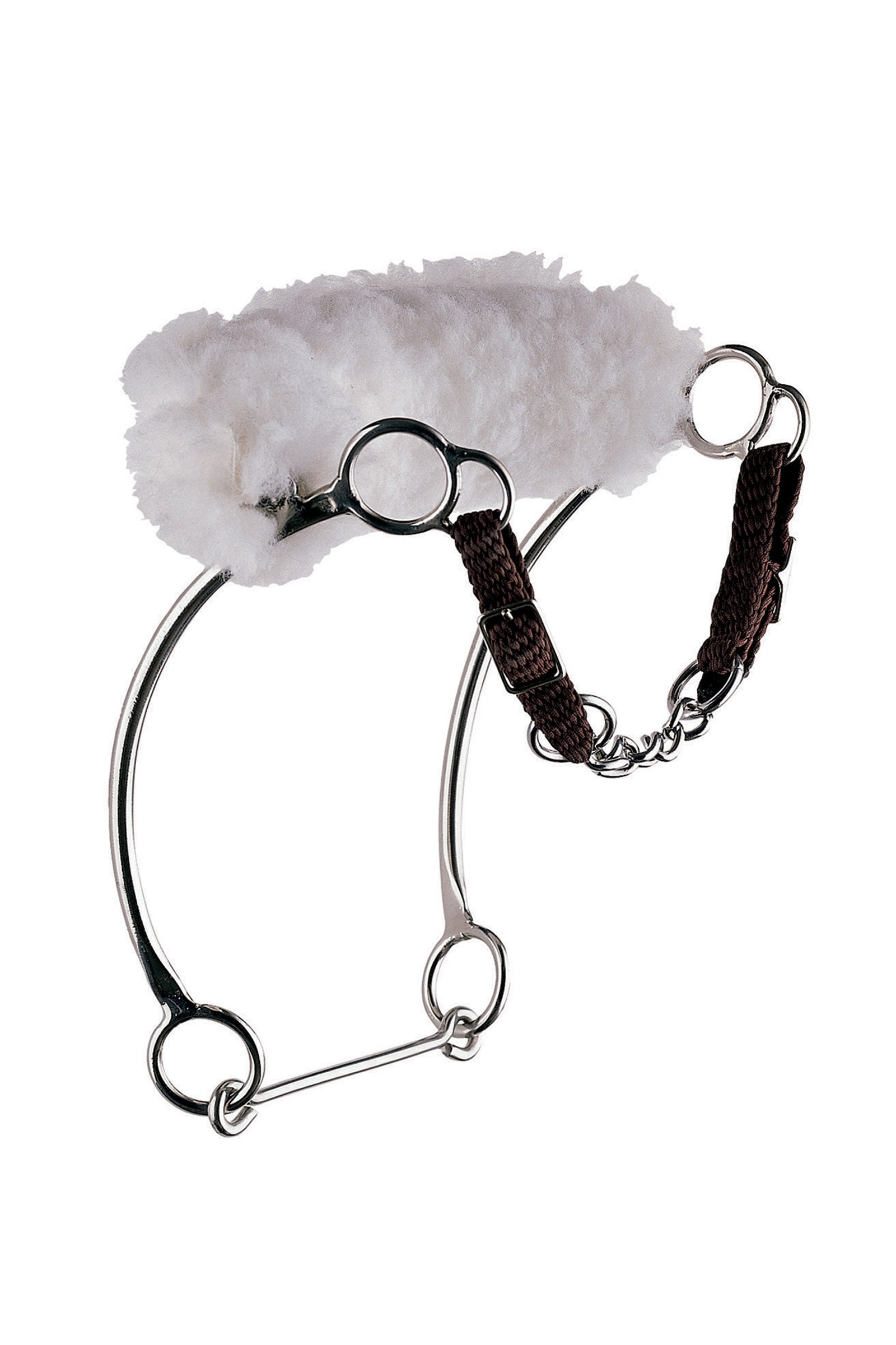 Sprenger Kombi-Hackamore "Sprenger", met neusriem Bitten