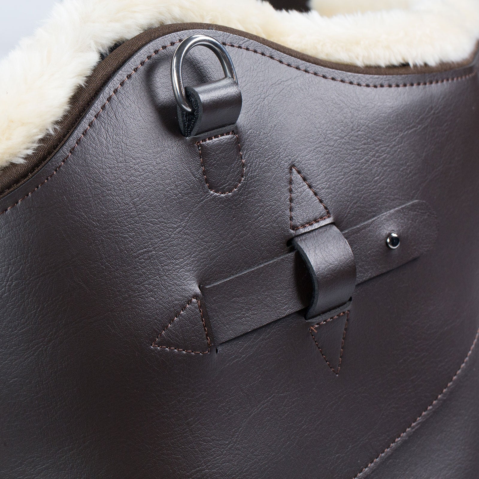 Horze Atlanta Stud Guard Girth with pile lining Saddles, Girths & Stirrups