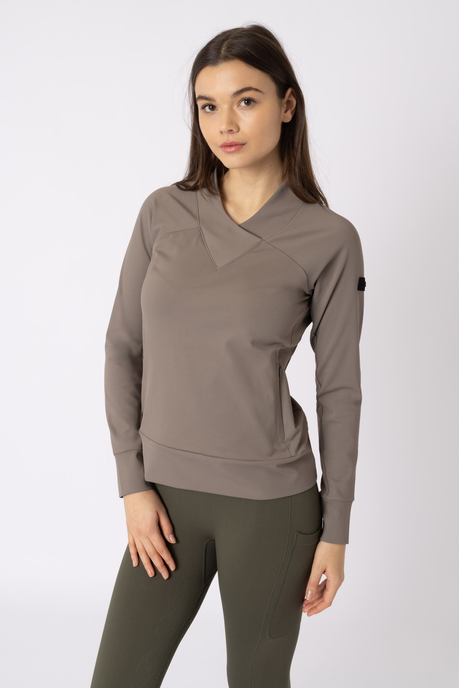 Horze Elodie Functioneel Sweatshirt, dames Dames paardrijkleding