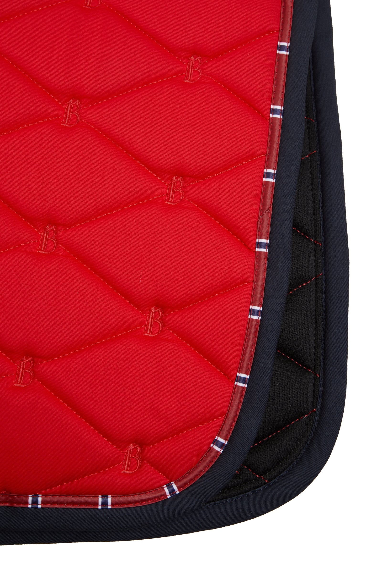 B Vertigo Amory Dressage Saddle Pad with Monogram Embroidery Saddle Pads