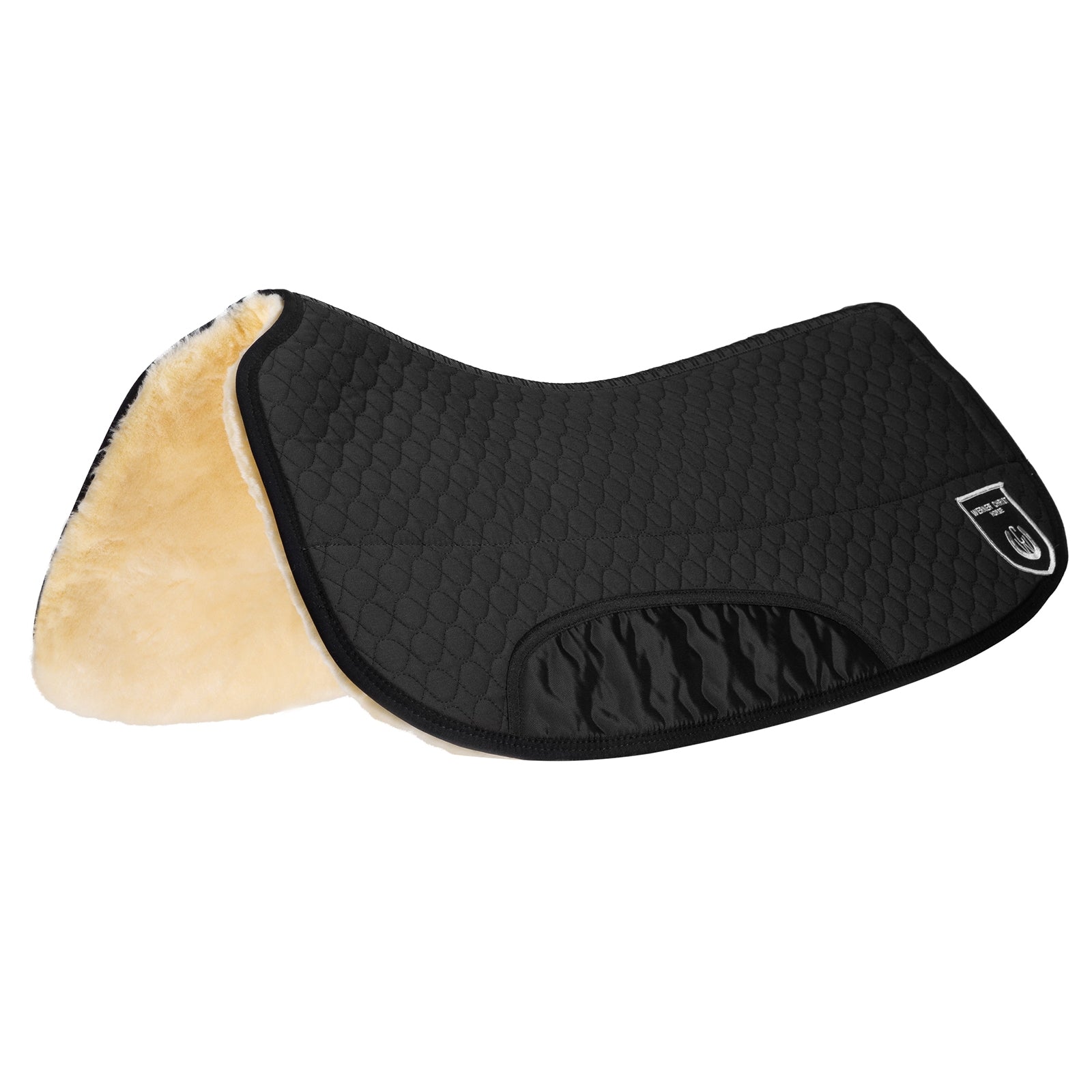 Christ Western roundpad met inlegvak wolhoogte 20 mm Zadeldekjes