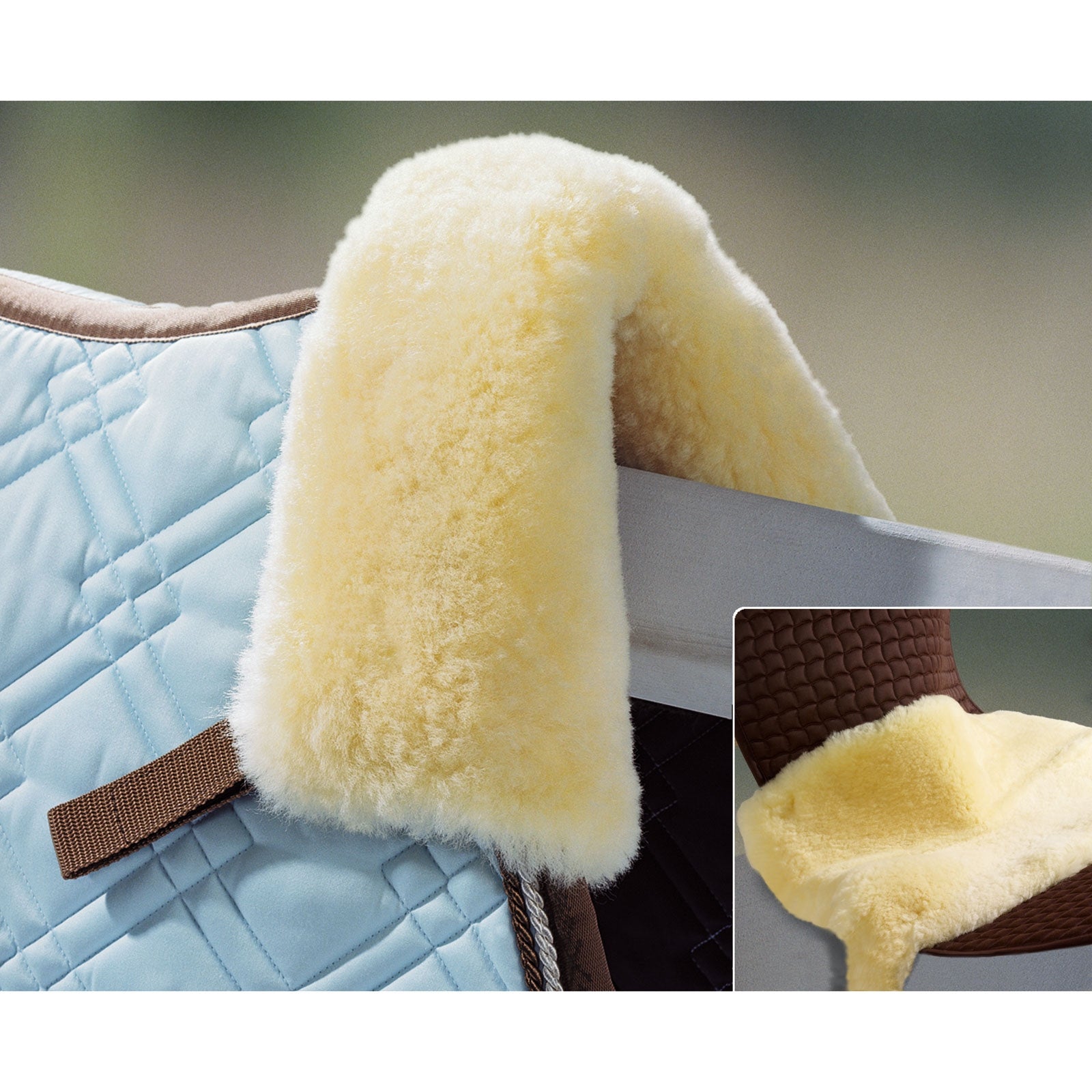 Eskadron Saddle Pad LAMBSKIN Zadeldekjes