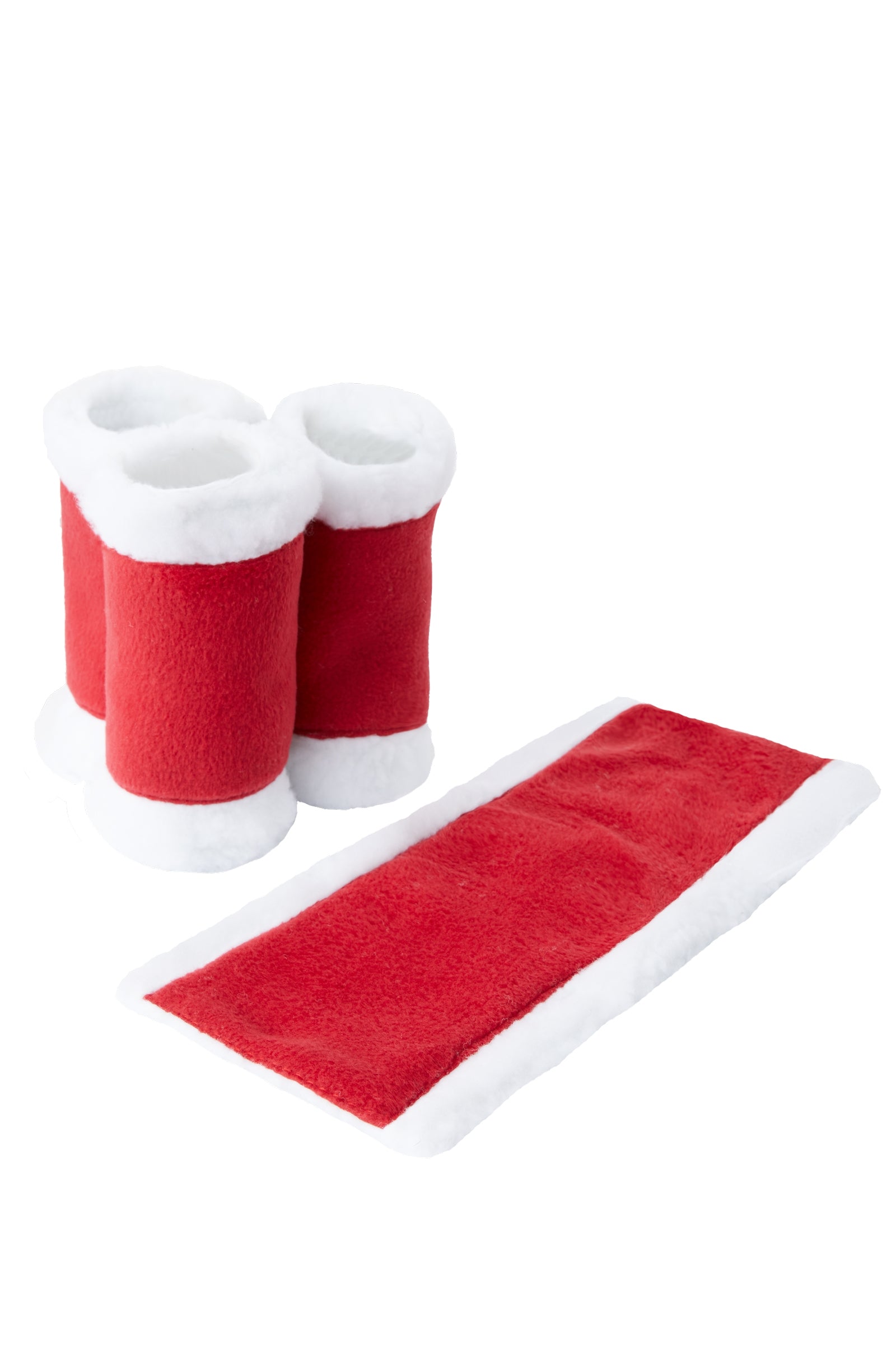 Horze Christmas Wrap set Leg Protection & Hoof Protection for Horses