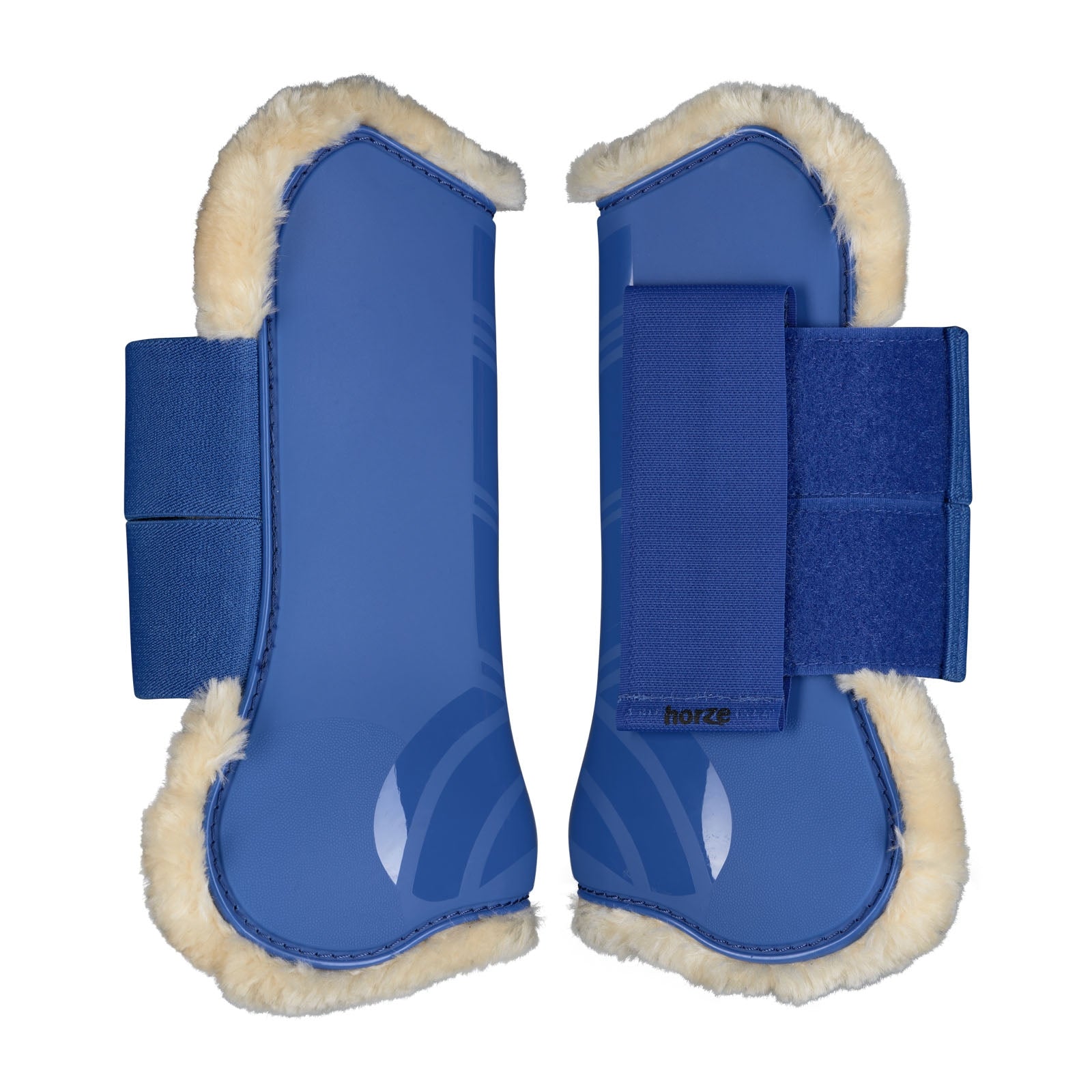 Horze Windsor Tendon Boots with Faux Fur Lining Leg Protection & Hoof Protection for Horses