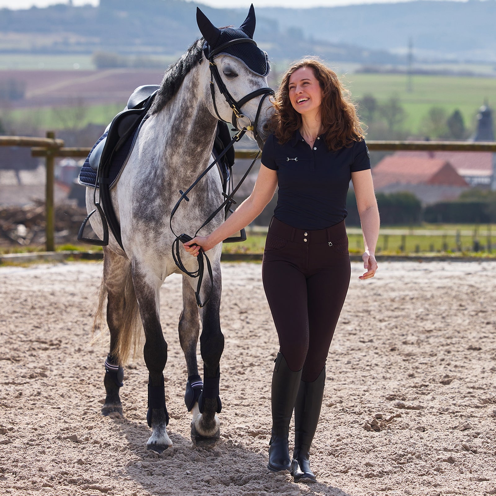 Horze Adepto Tendon Boots Leg Protection & Hoof Protection for Horses