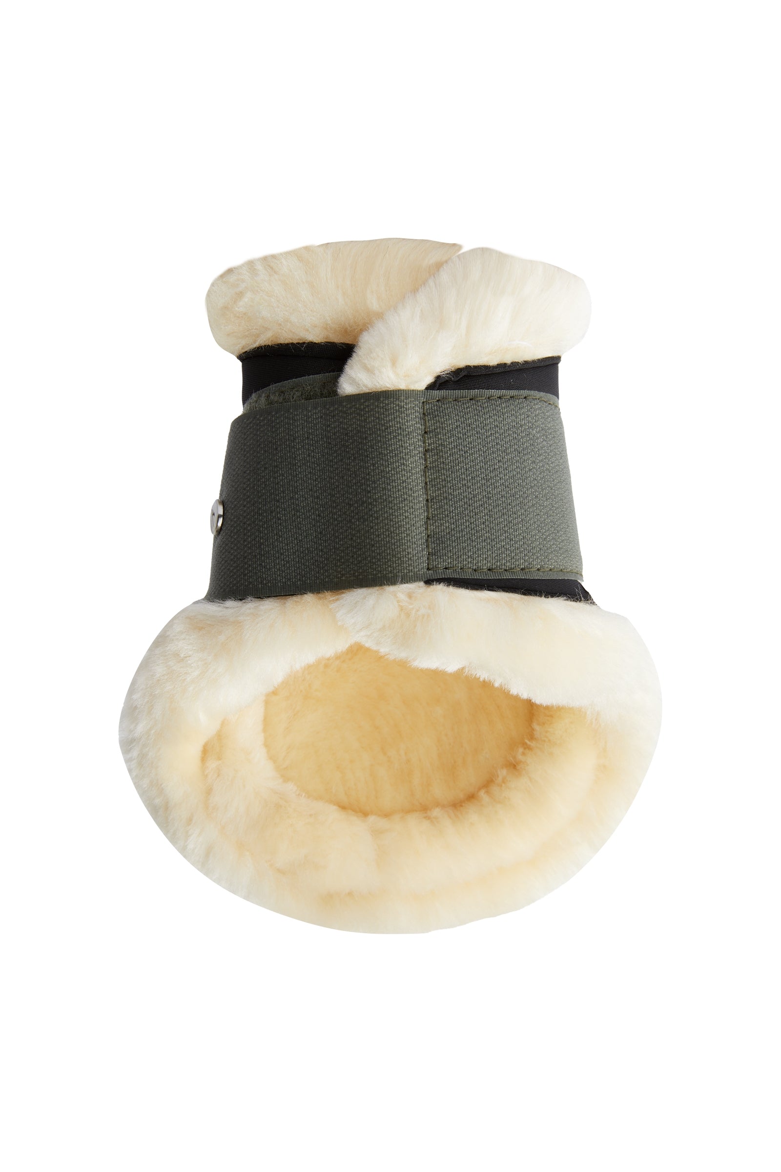 Horze Caliber Fetlock Boots with Faux Fur Lining Leg Protection & Hoof Protection for Horses