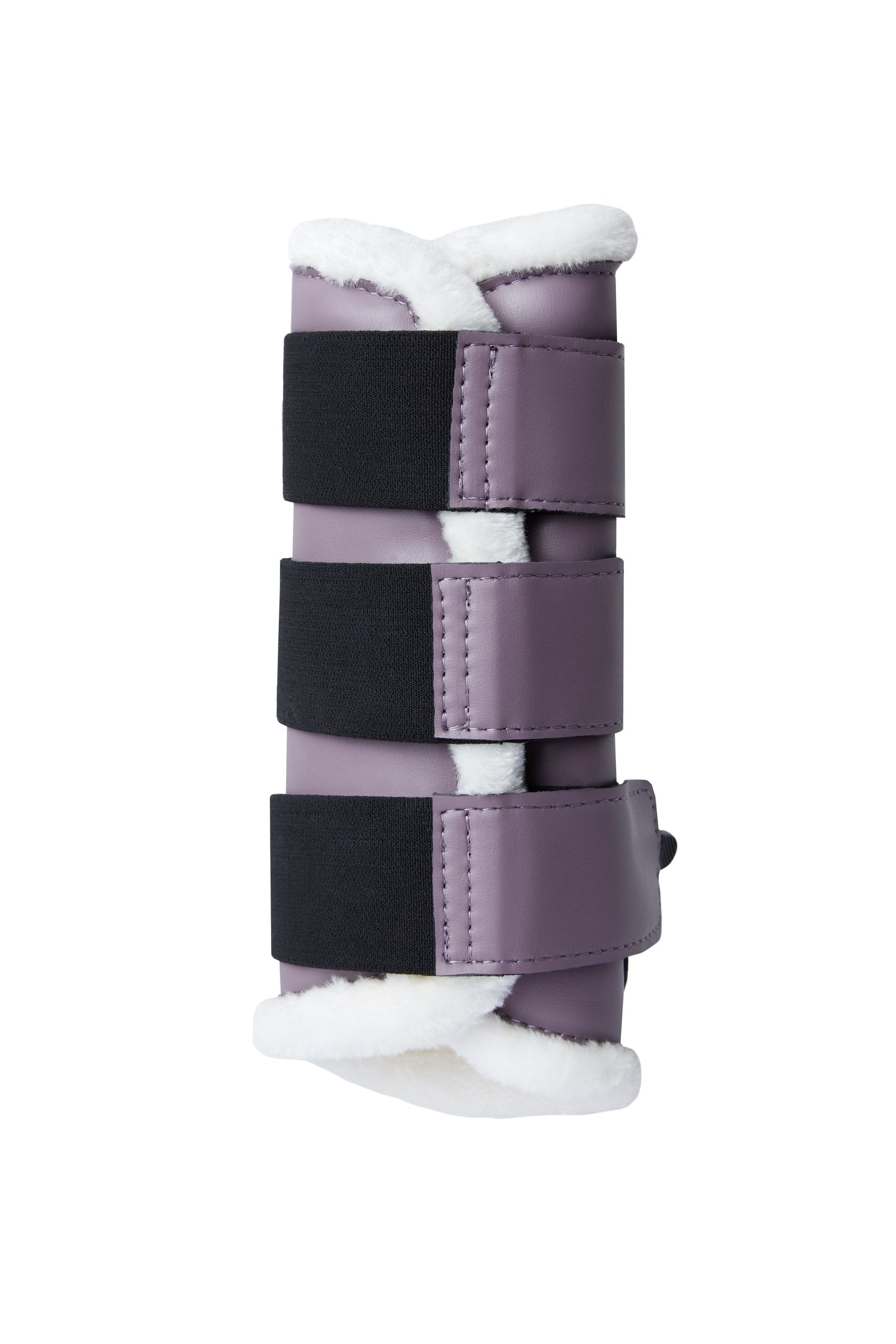 Horze Ghent Brushing Boots with Faux Fur Leg Protection & Hoof Protection for Horses