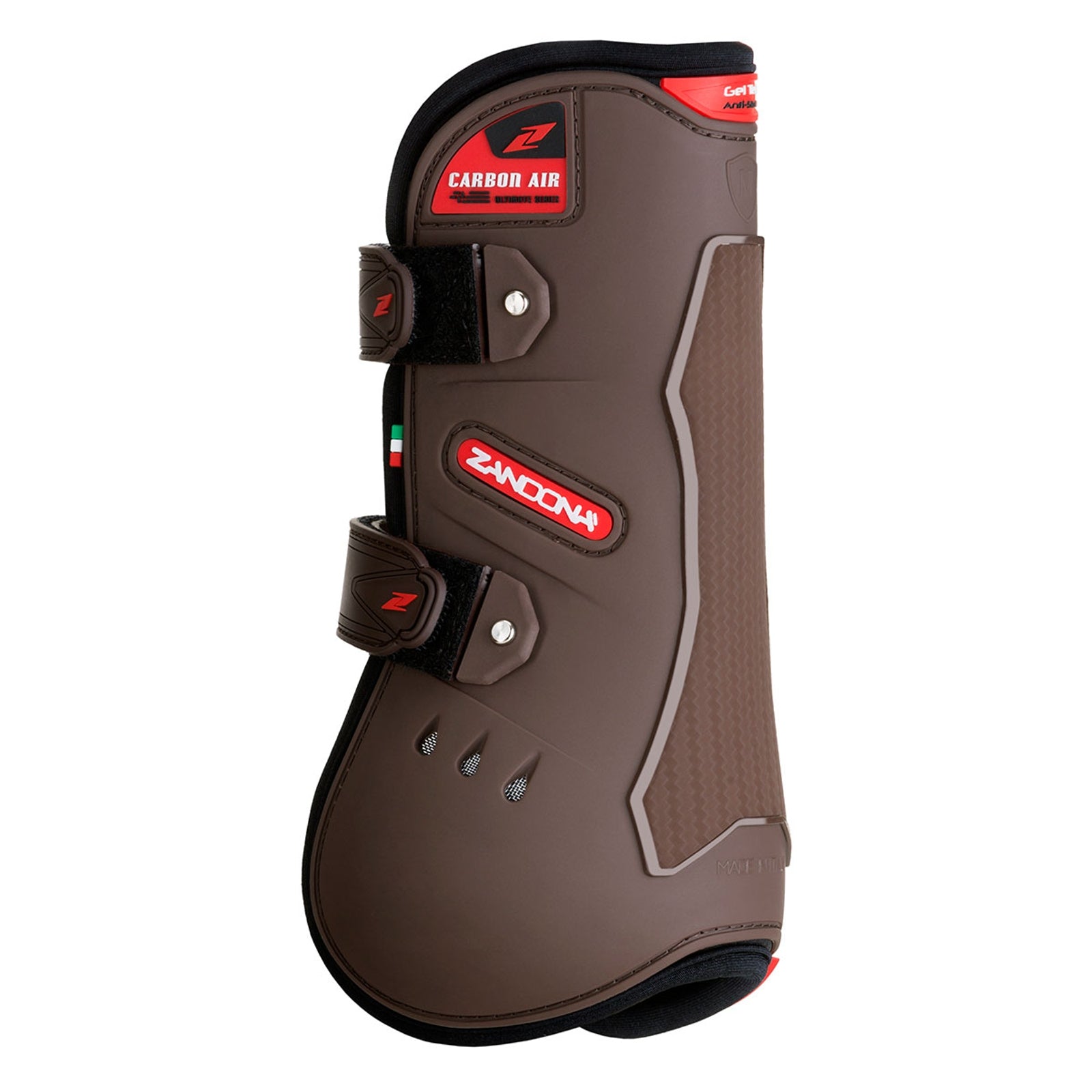 Zandona Carbon Air Tendon Boots with Hook and Loop Closure Leg Protection & Hoof Protection for Horses