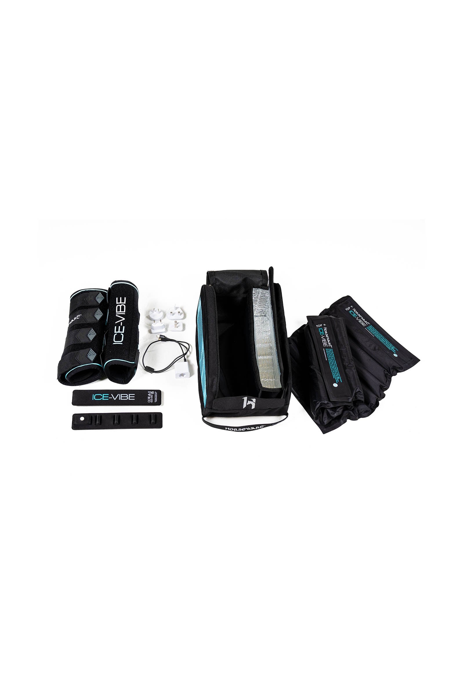 Horseware Ice-Vibe Leg Wraps (Pair) Leg & Hoof Protection