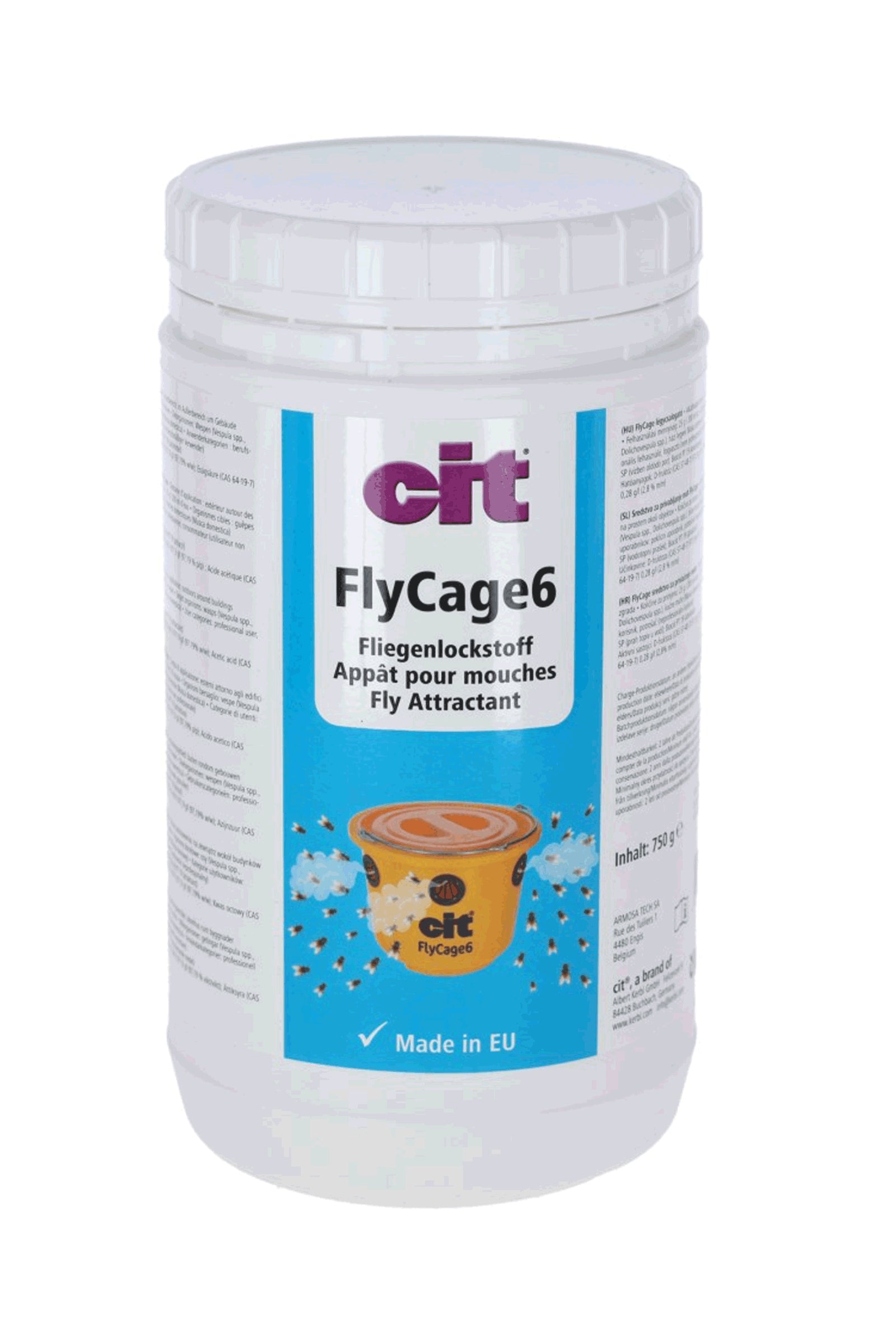 cit Vliegenlokstof voor FlyCage 6, 750 g Vliegenbescherming