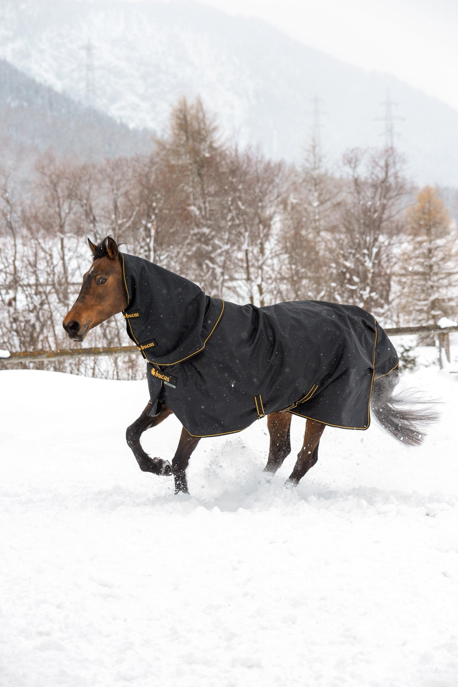 Bucas Irish Turnout Neck Piece, 300g Horse Rugs