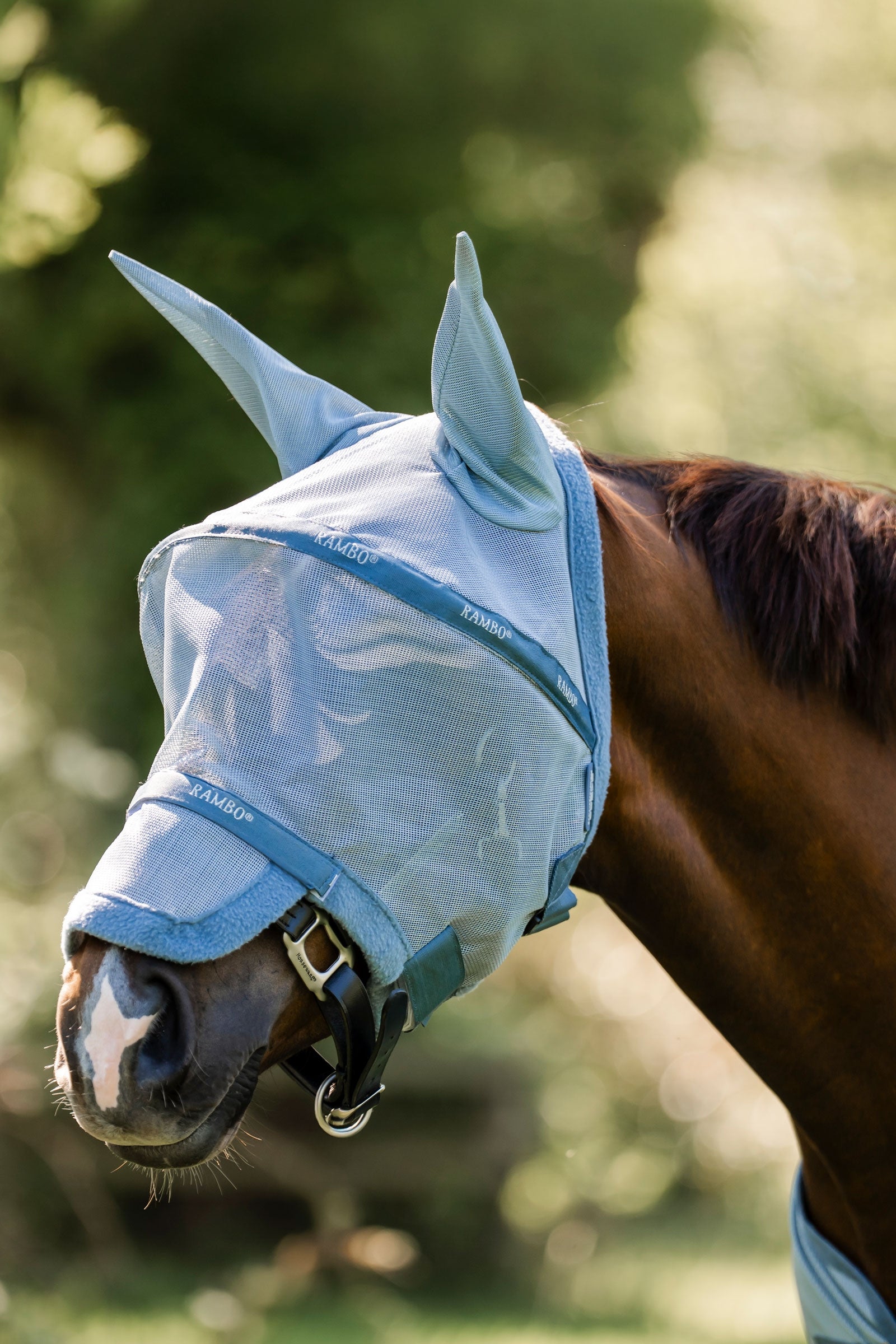 Horseware Rambo Plus Vliegenmasker Vliegenbescherming
