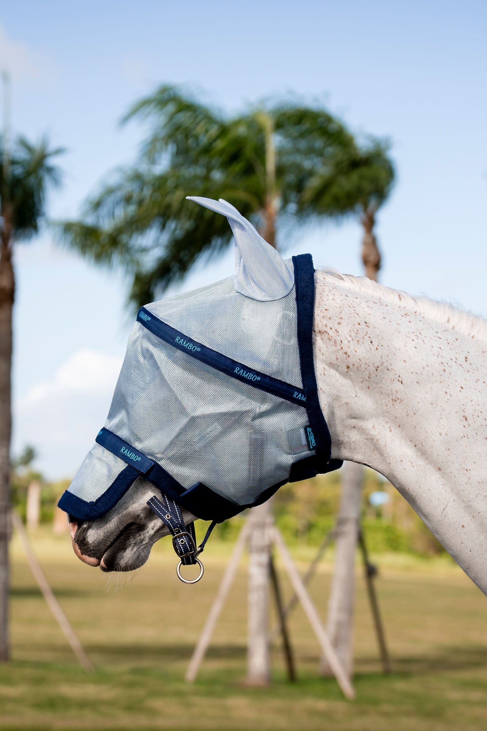 Horseware Rambo Plus Vliegenmasker Vliegenbescherming