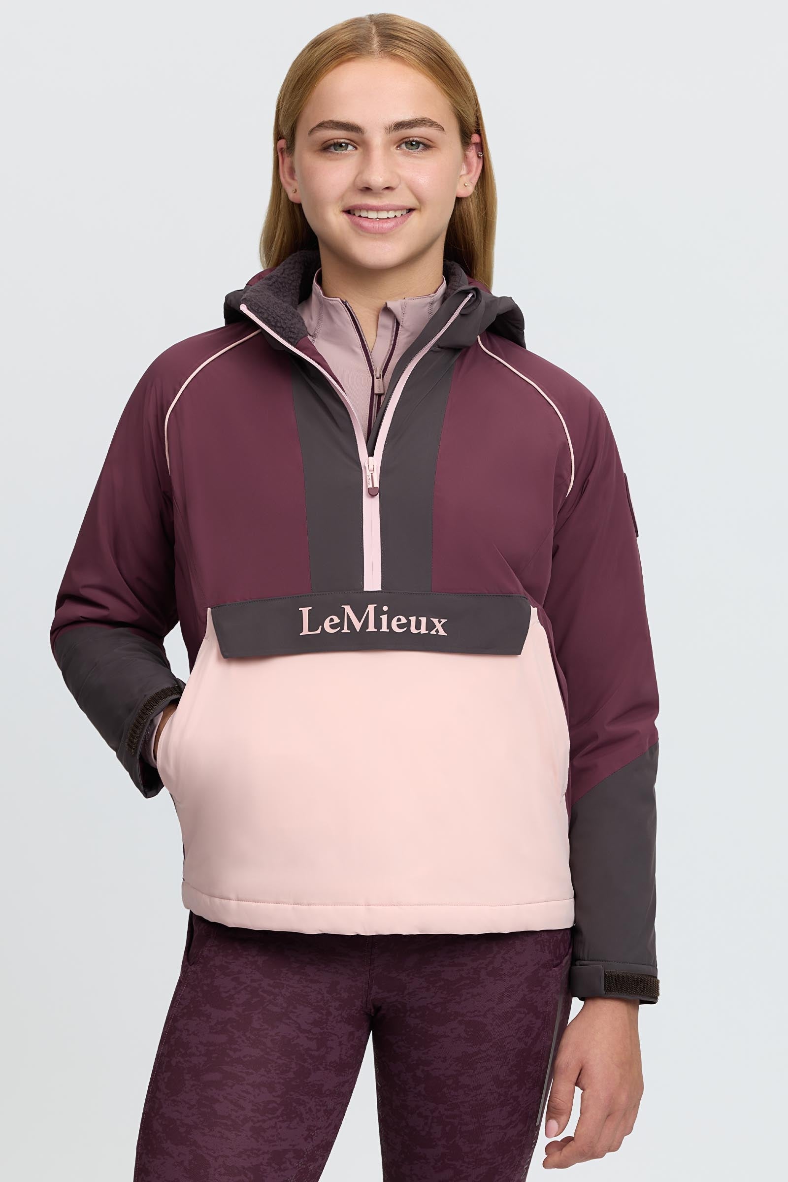LeMieux Young Rider Bailey Waterproof Anorak Kids Apparel