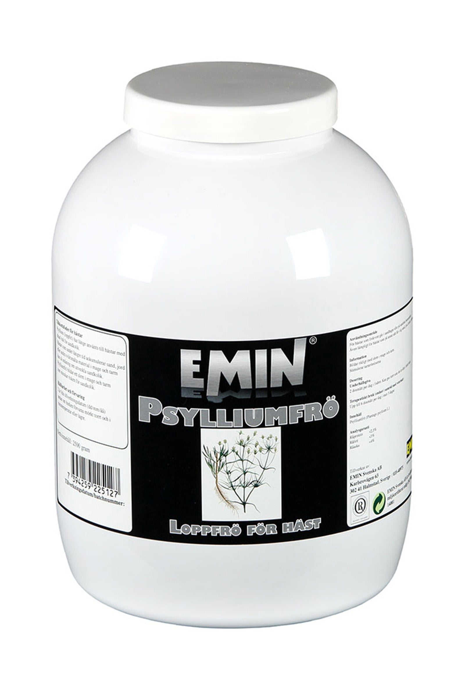 Emin Psullium zaden, 2500 gram Horse Feed & Nutrition