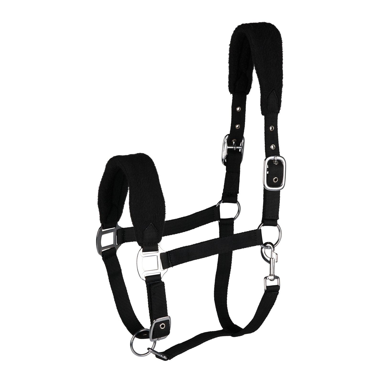 Horze Kiel Halster met Fleece Halsters & Halstertouwen