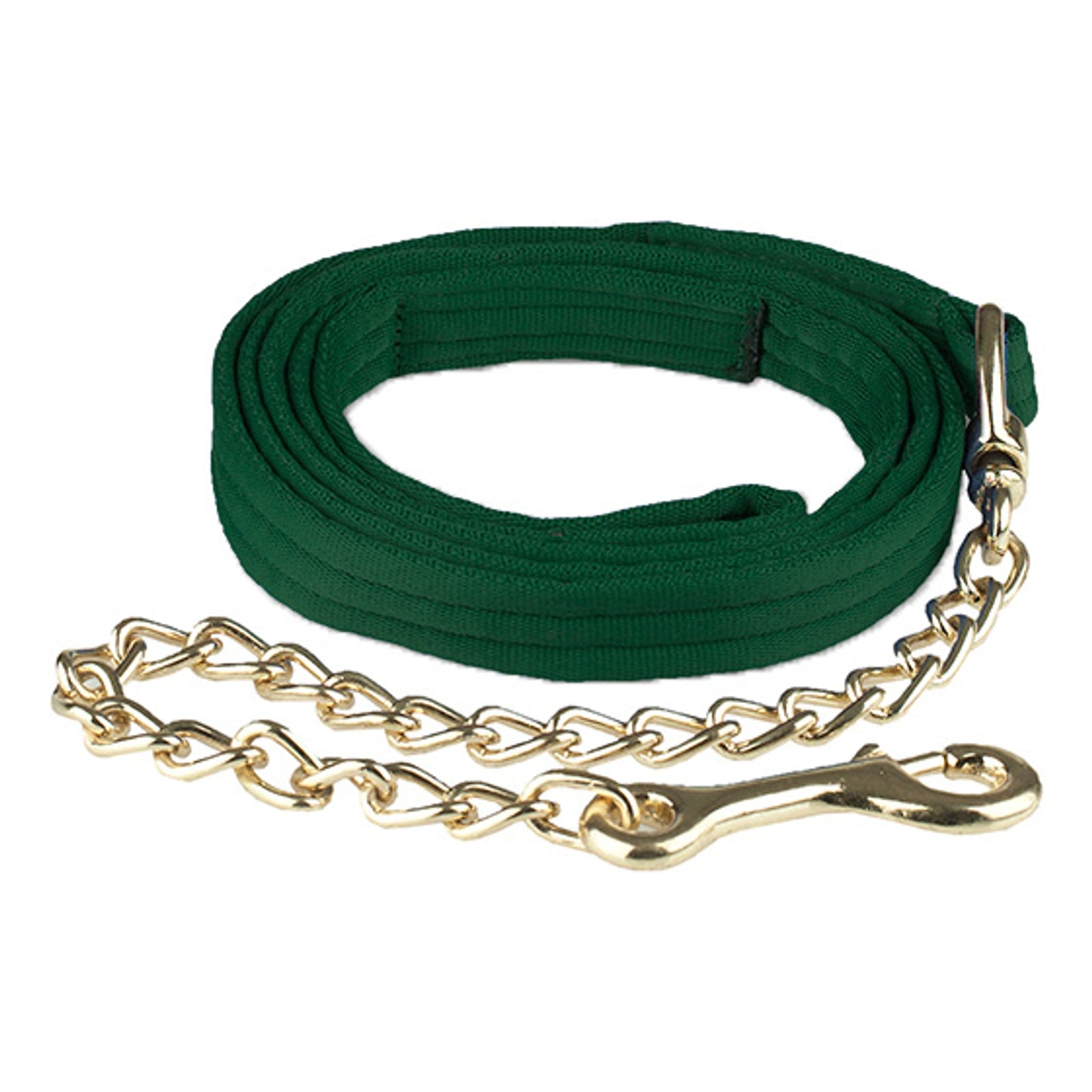 Finntack Pro Cushioned Web Lead Shank with Single Chain Halsters & Halstertouwen