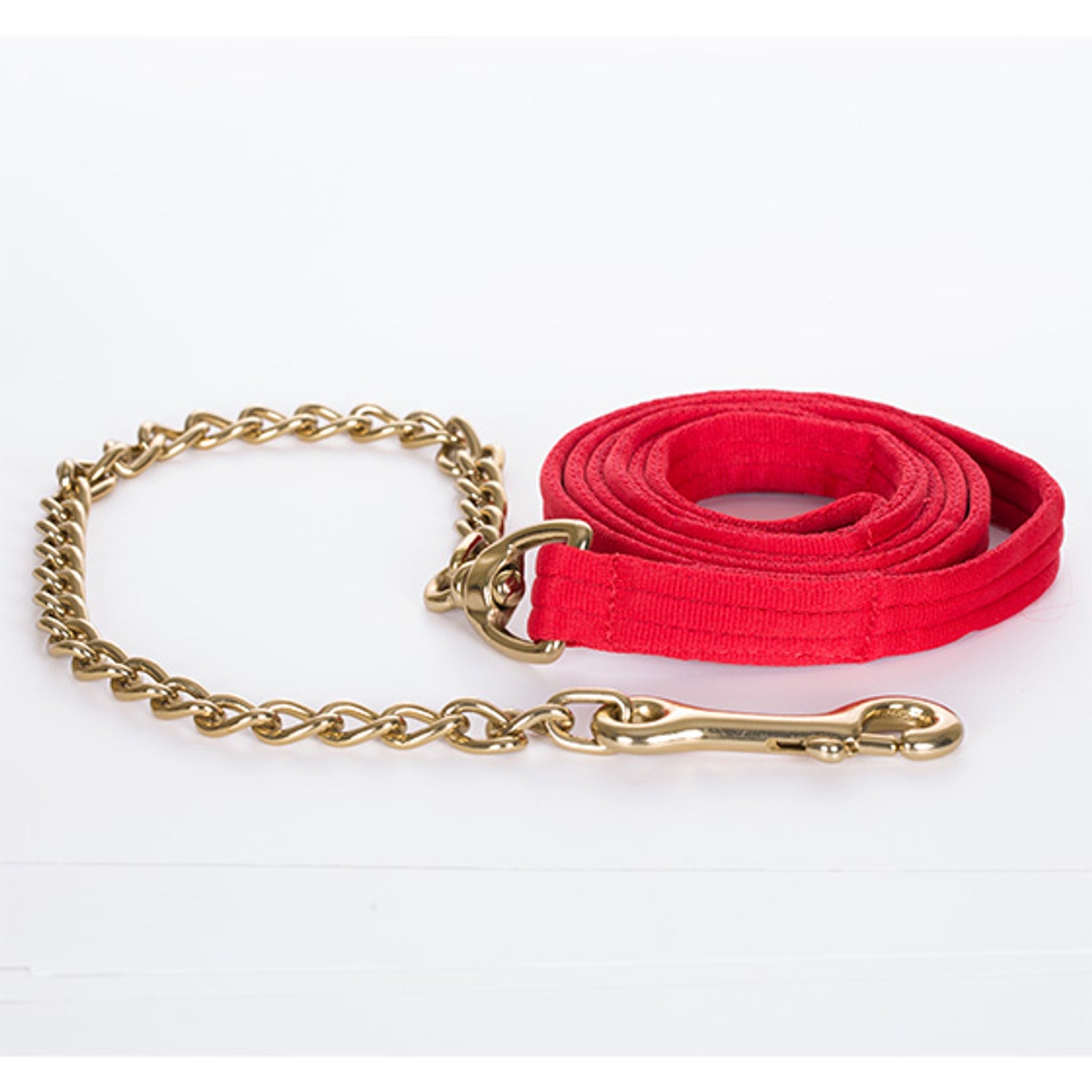 Finntack Pro Cushioned Web Lead Shank with Single Chain Halsters & Halstertouwen