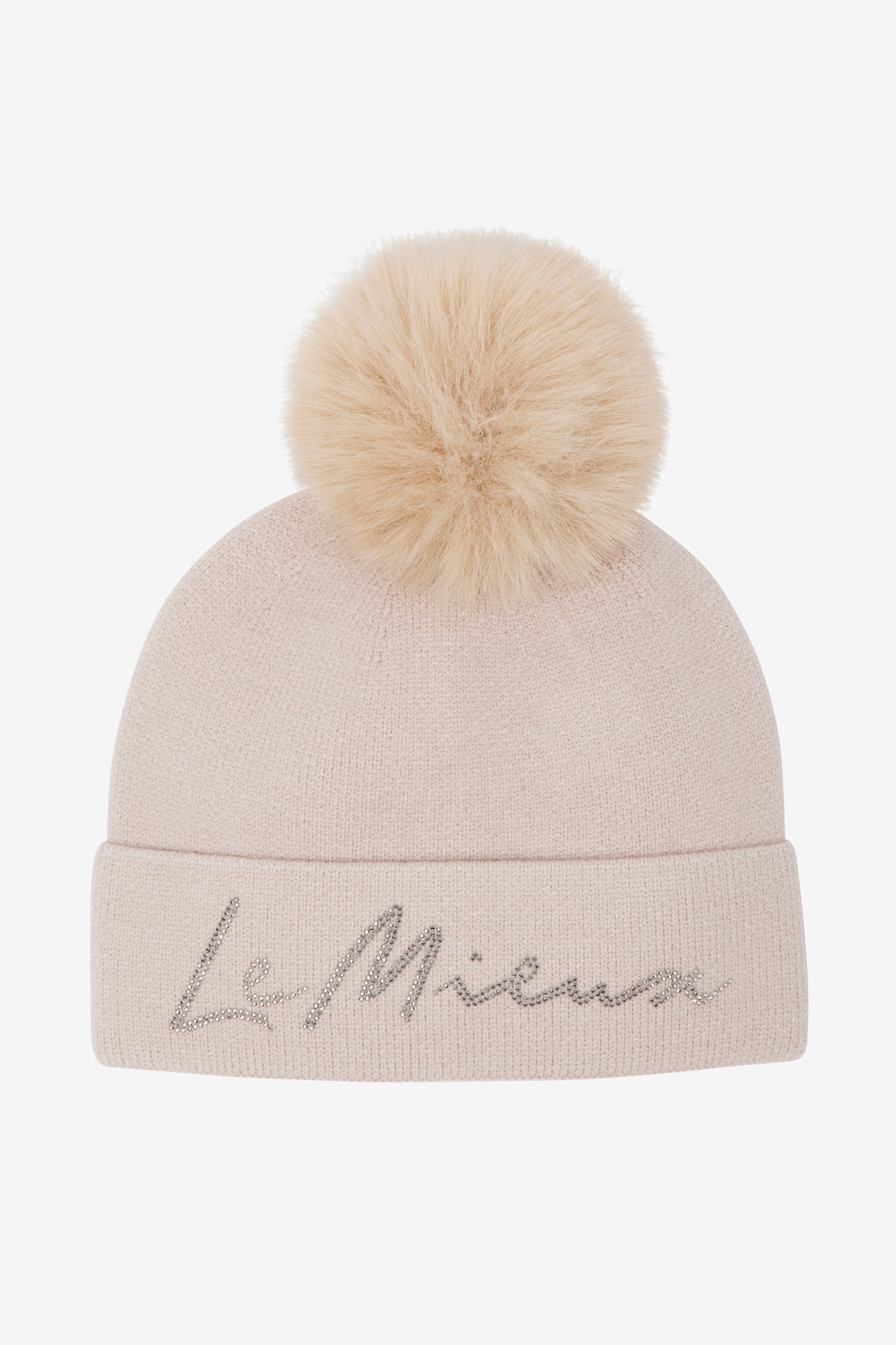LeMieux Sparkle gebreide muts met glitters Accessoires
