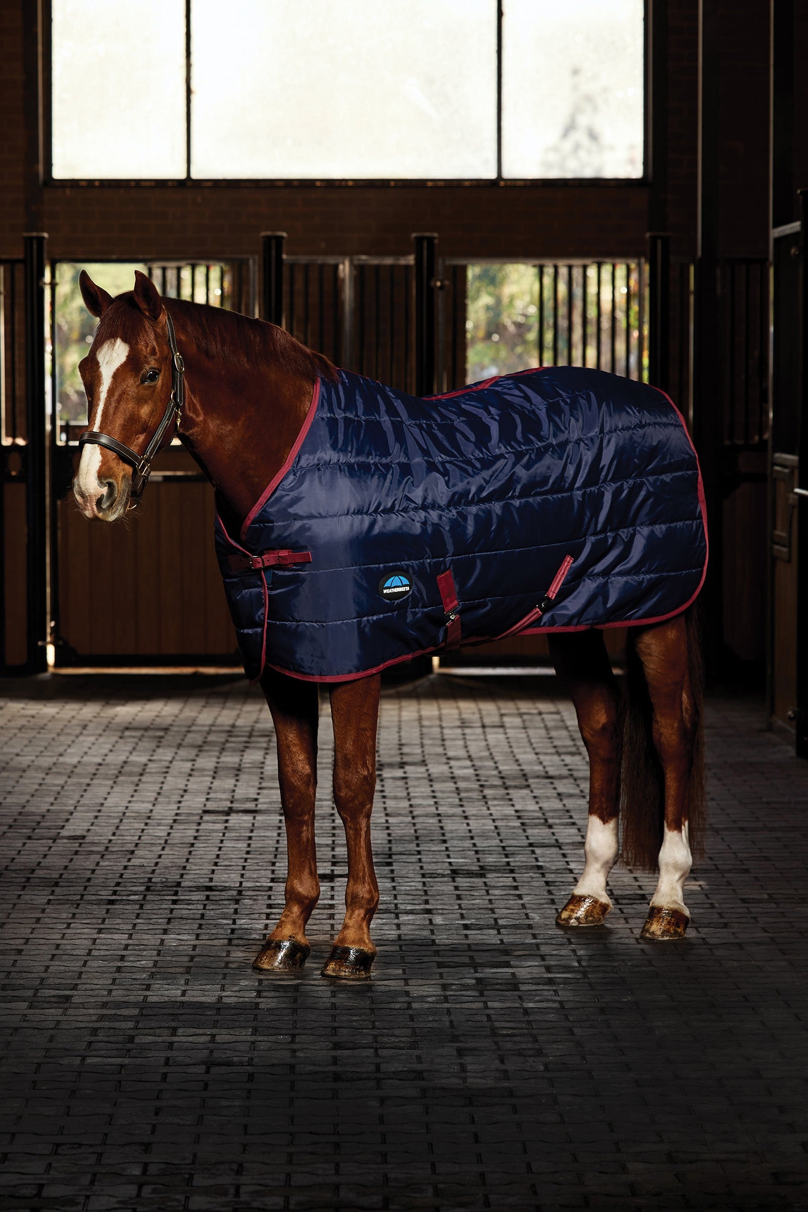 Weatherbeeta ComFiTec 210D Channel Quilt Stable Rug Standard Neck 220G Paardendekens
