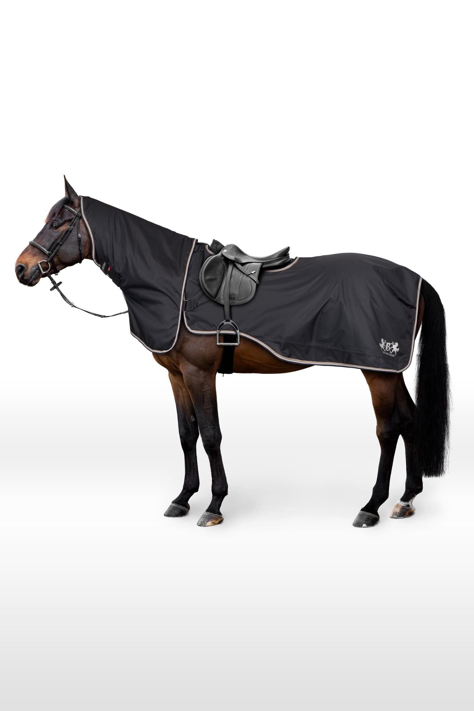B Vertigo Vancouver Riding Rug with Detachable Neck, 200g Horse Rugs