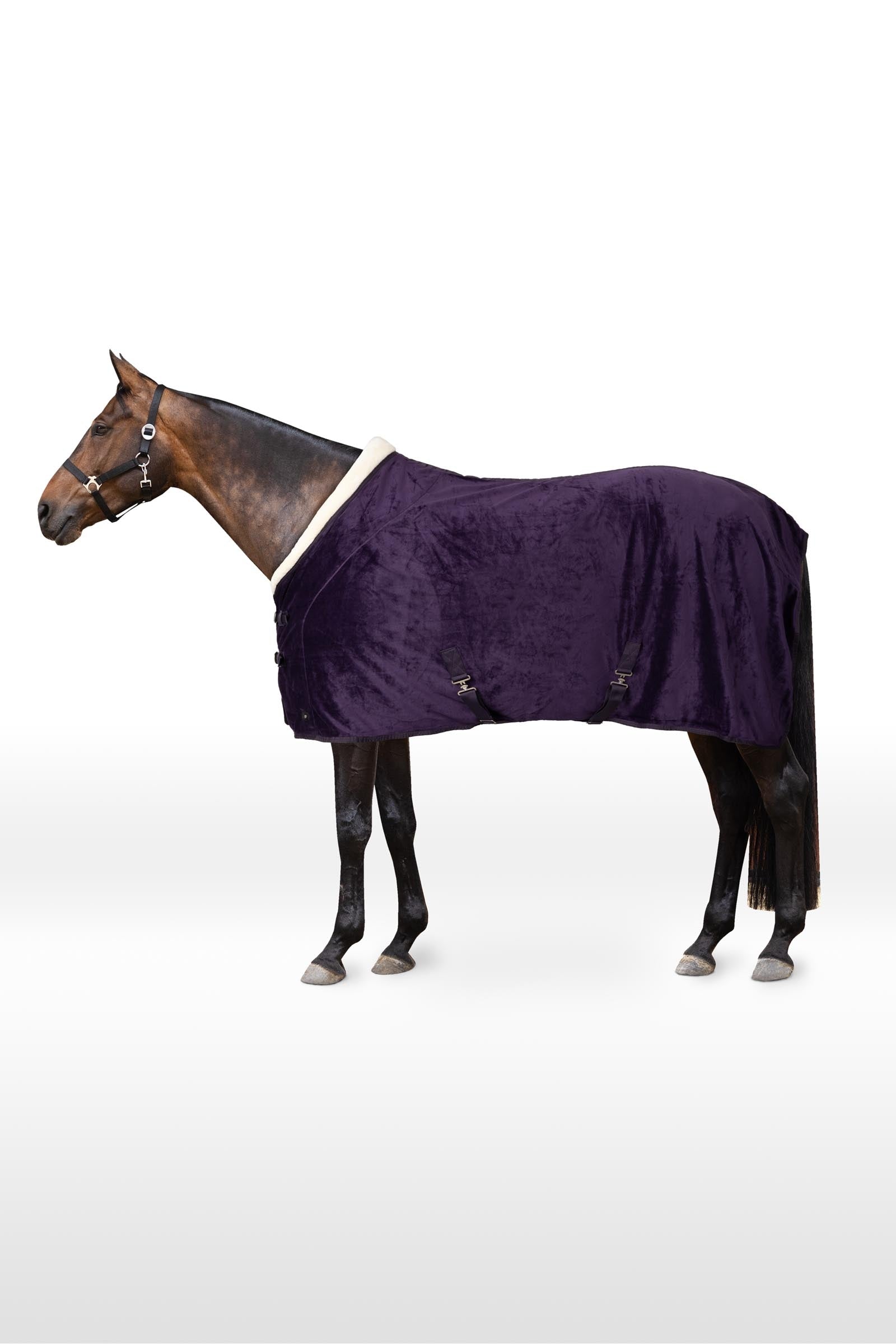 Horze Lincoln Fleecedeken met Bontkraag Paardendekens