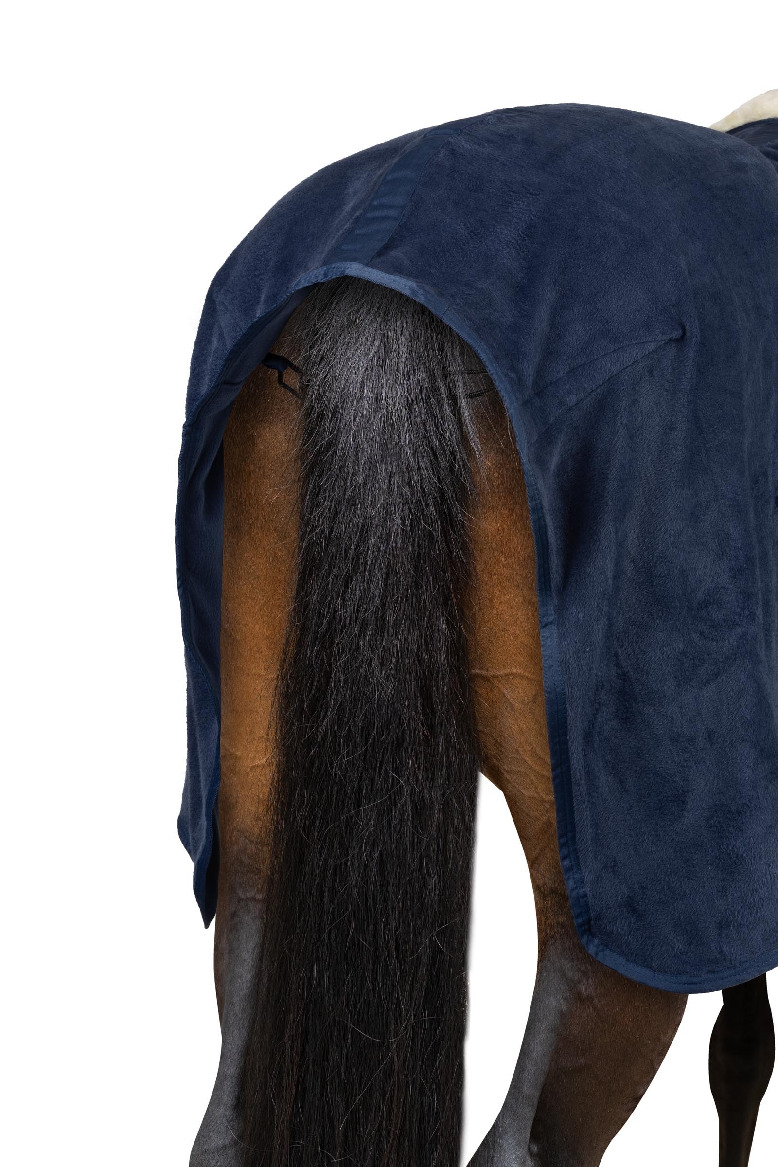 Horze Lincoln Fleece Rug with Fur Collar Horse Rugs