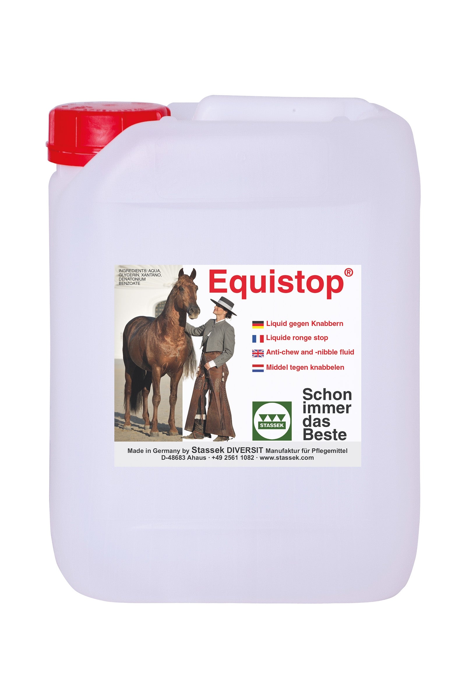Stassek Equistop Antibijt, 2 liter Stalbenodigdheden