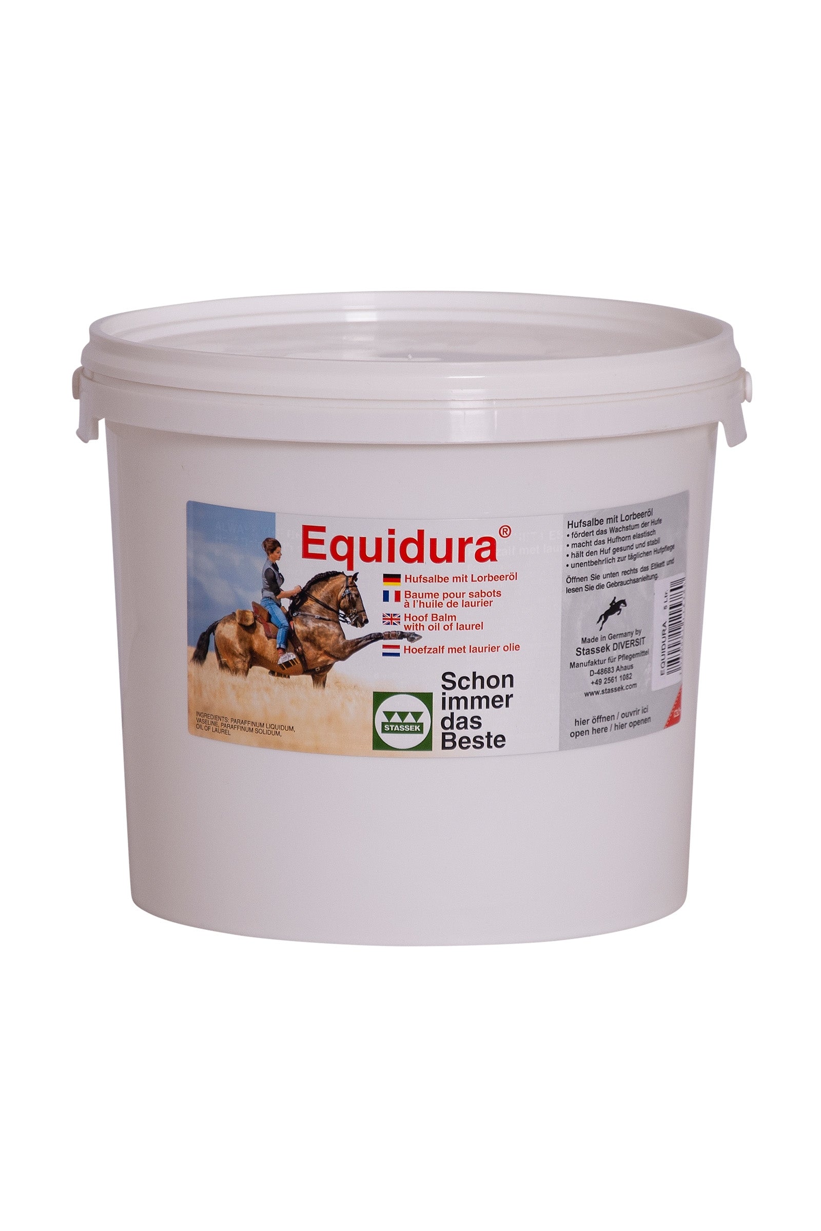 Stassek Equidura Hoefbalsem, 2,5 liter Gezondheid