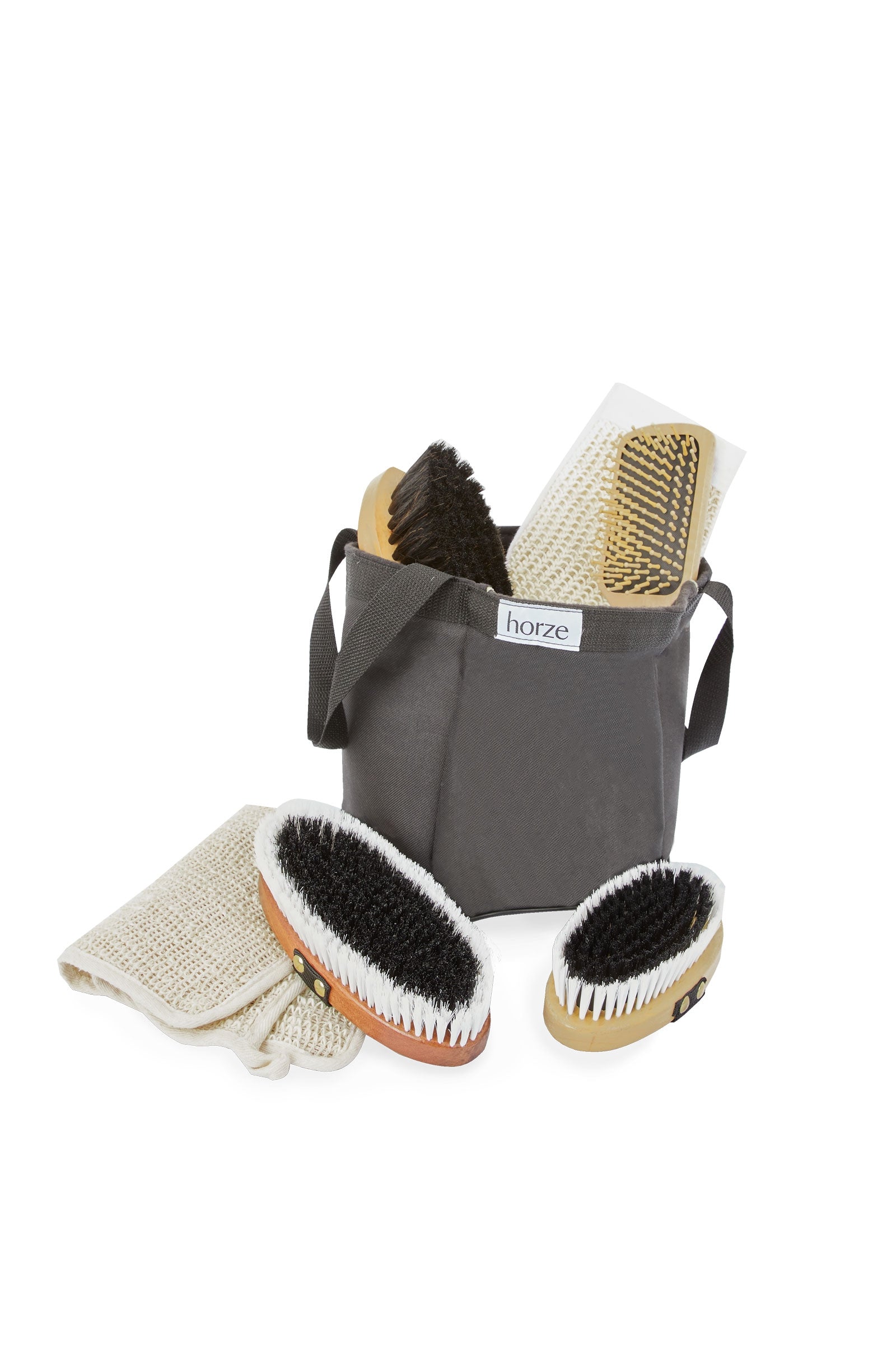 Horze Houten Poetsset Poetsspullen