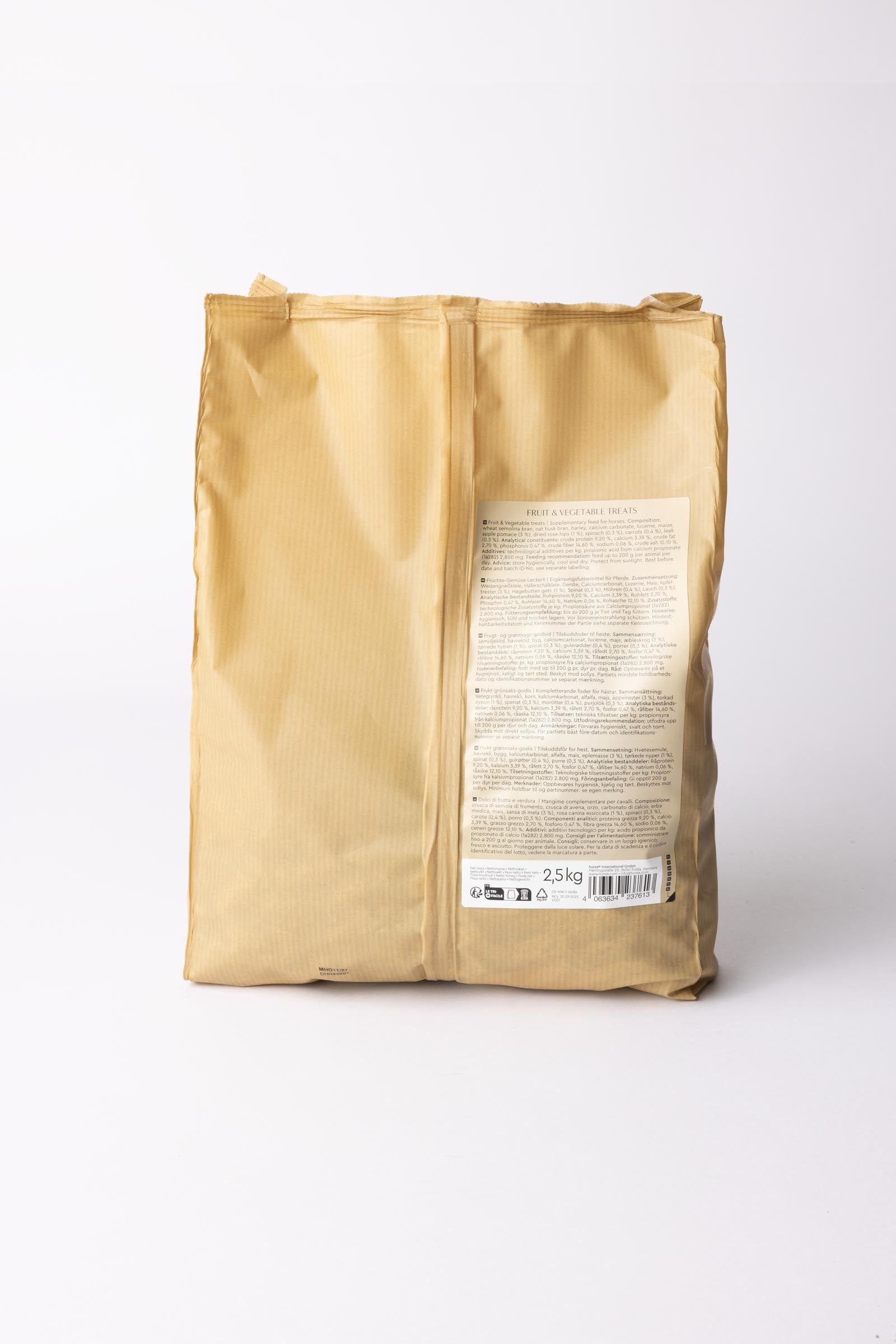 Horze Biscuits Fruits & Veggies, Treats 2,5kg Horse Feed & Nutrition