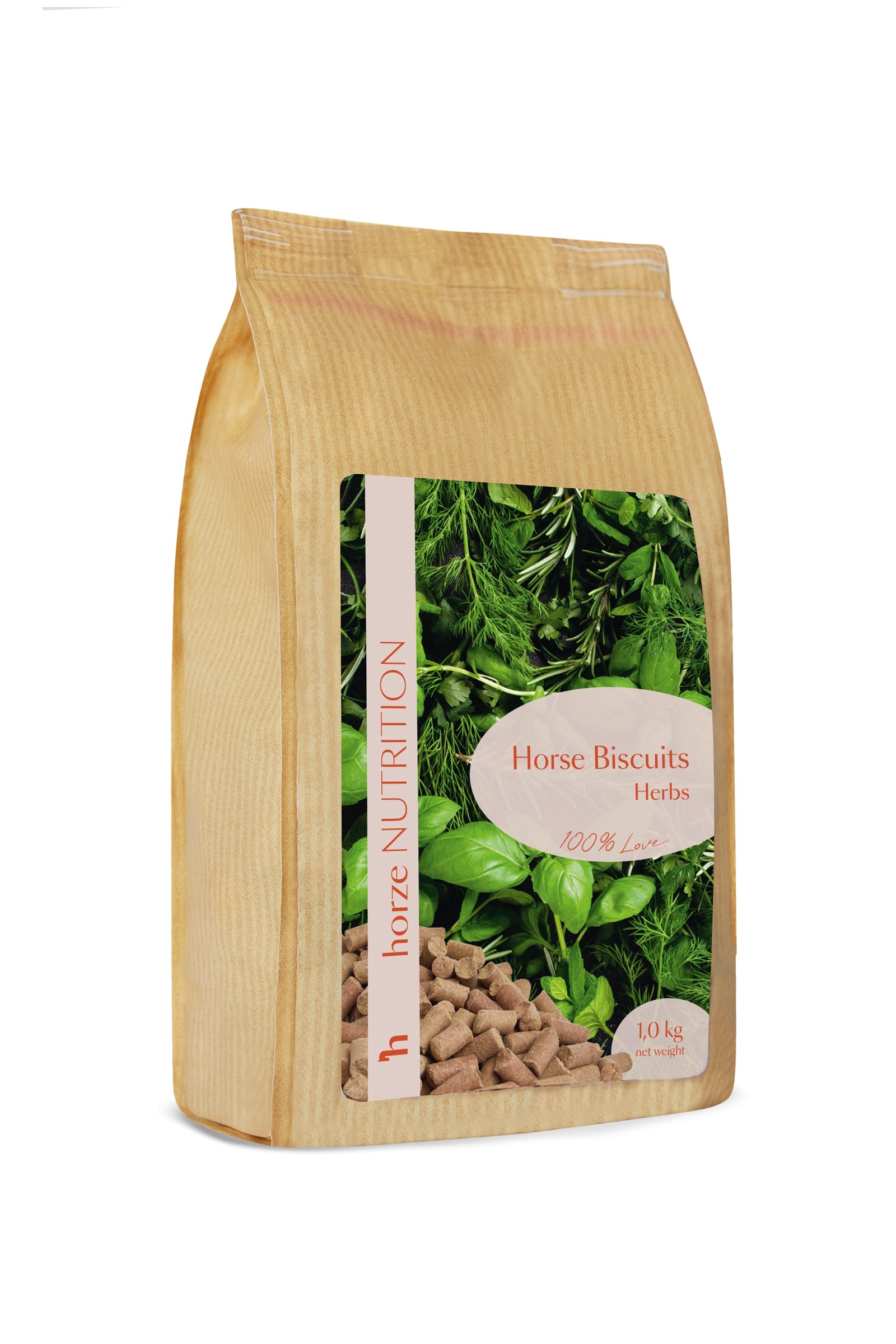 Horze Biscuits Herbs, paardensnoepjes, 1 kilo Horse Feed & Nutrition