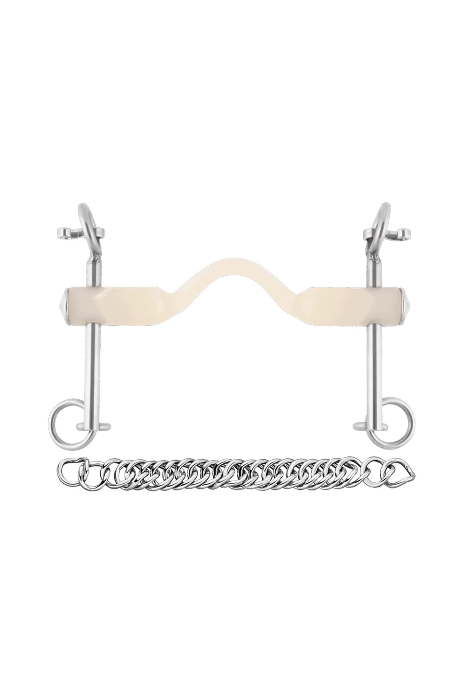 Sprenger Nathe stang en trens, 20 mm, met tongboog, korte scharen, thermoplast Bitten