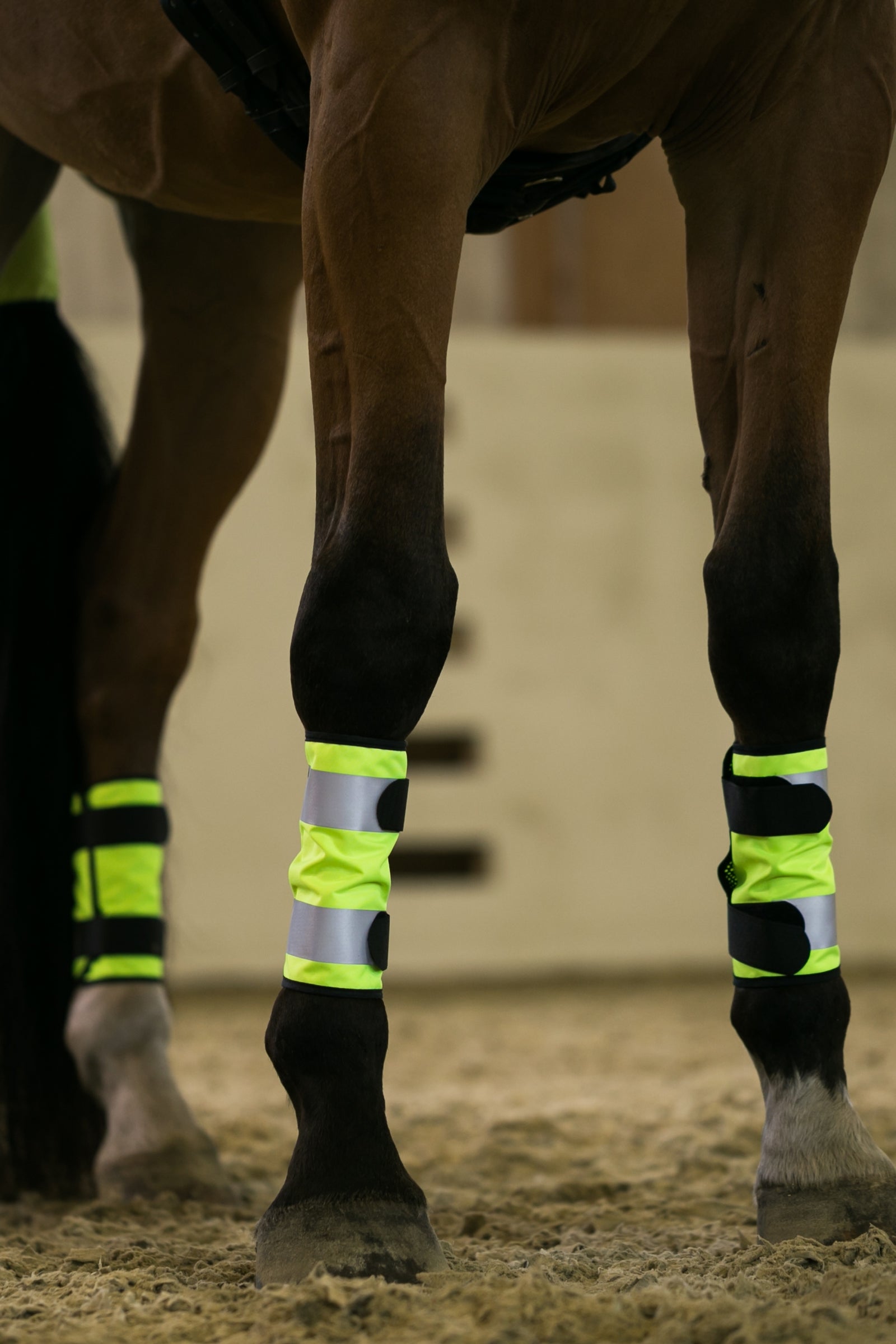 Horze Reflective Leg Wraps Reflective
