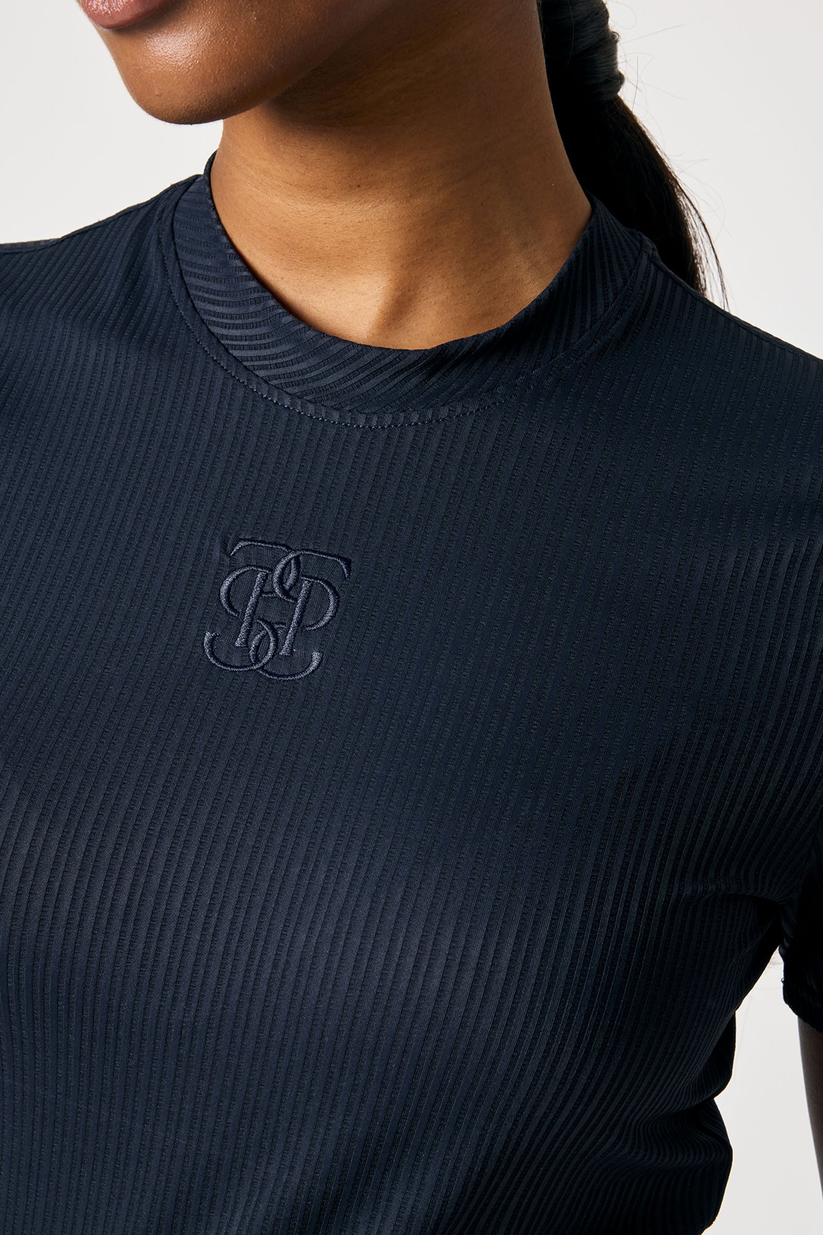 PS of Sweden Courtney S/S Striped Mesh Top Women’s Riding Clothing