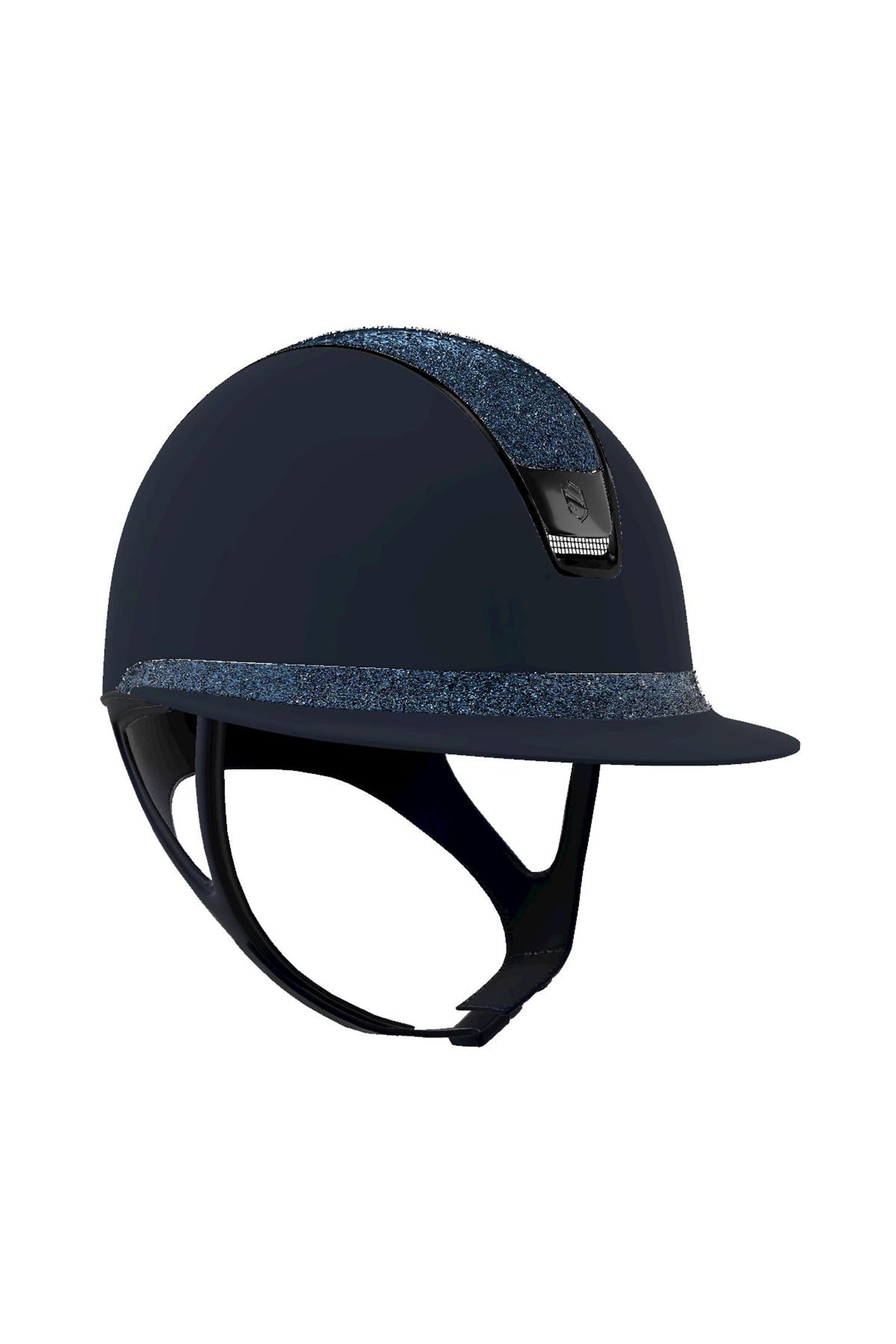 Samshield Miss Shield shadowmatt met crystal fabric 2.0 Paardrijcaps & Bodyprotectors