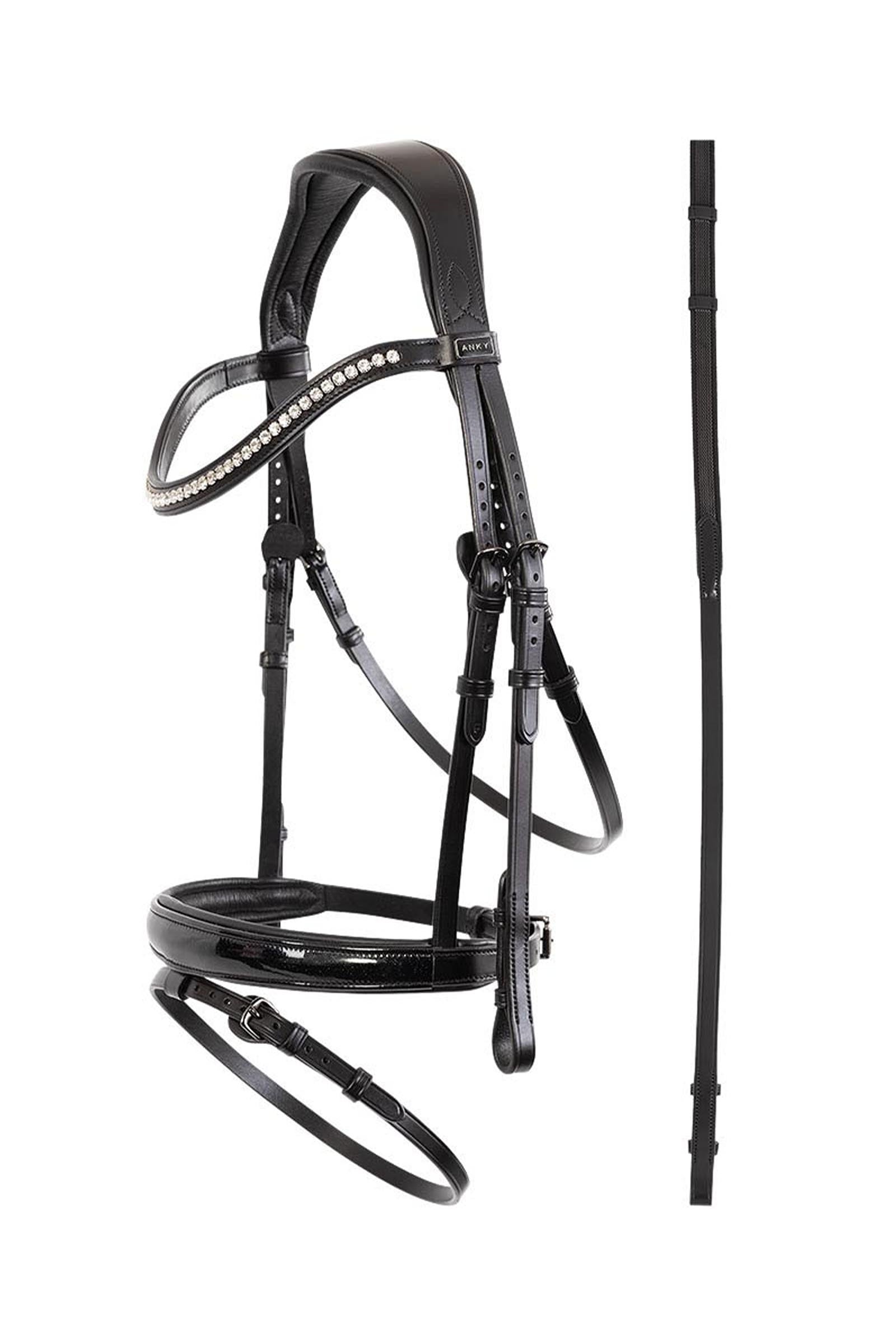 Anky ANKY Bridle Metallic Patent Leather Hoofdstellen & Teugels