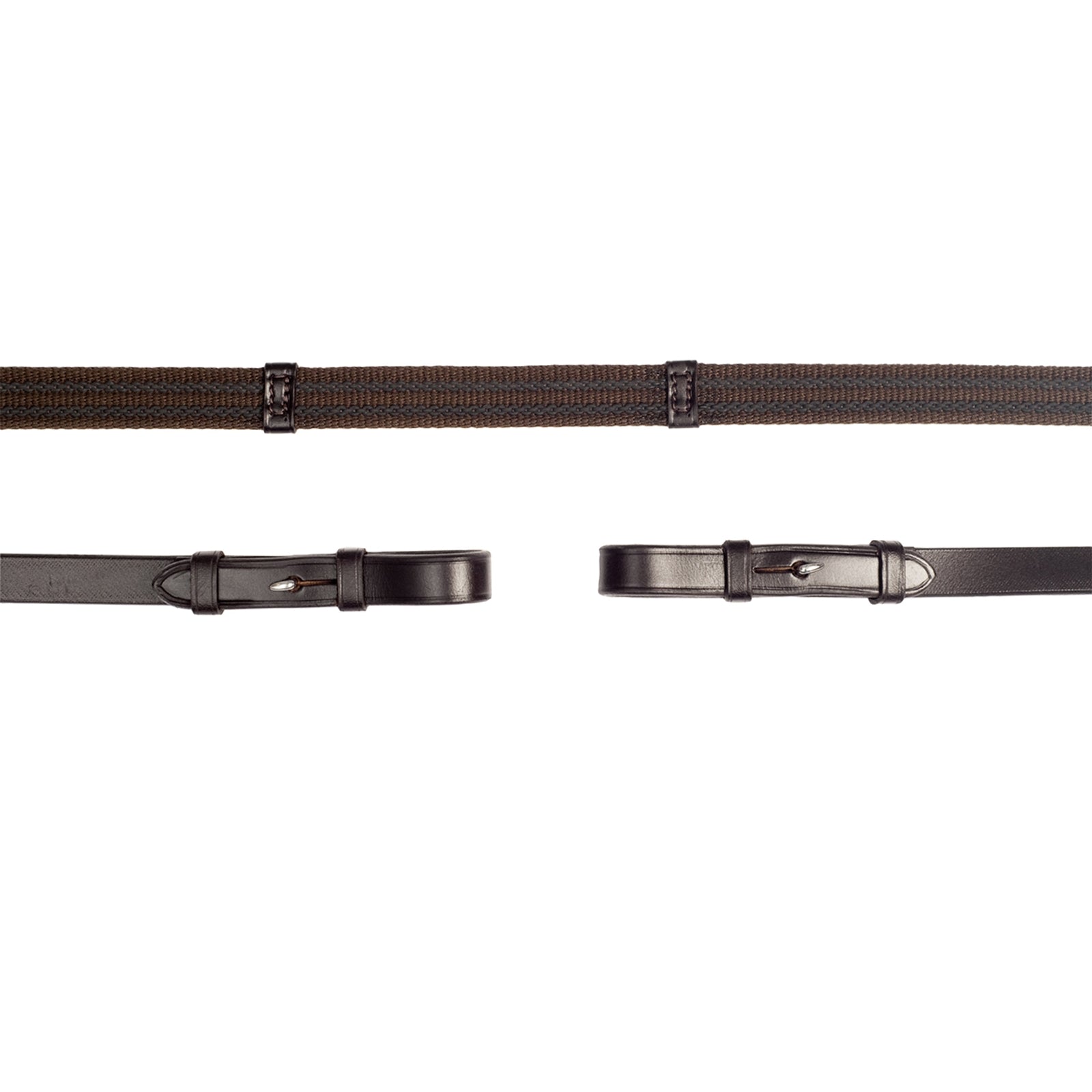 Schockemöhle Sports Grip Reins, Champions Coll. rubber teugel Hoofdstellen & Teugels