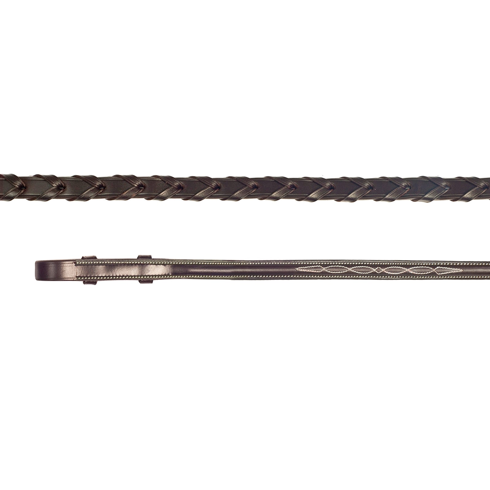 Schockemöhle Sports Hunter Laced Fancy Reins, Hunter teugels, haken Hoofdstellen & Teugels