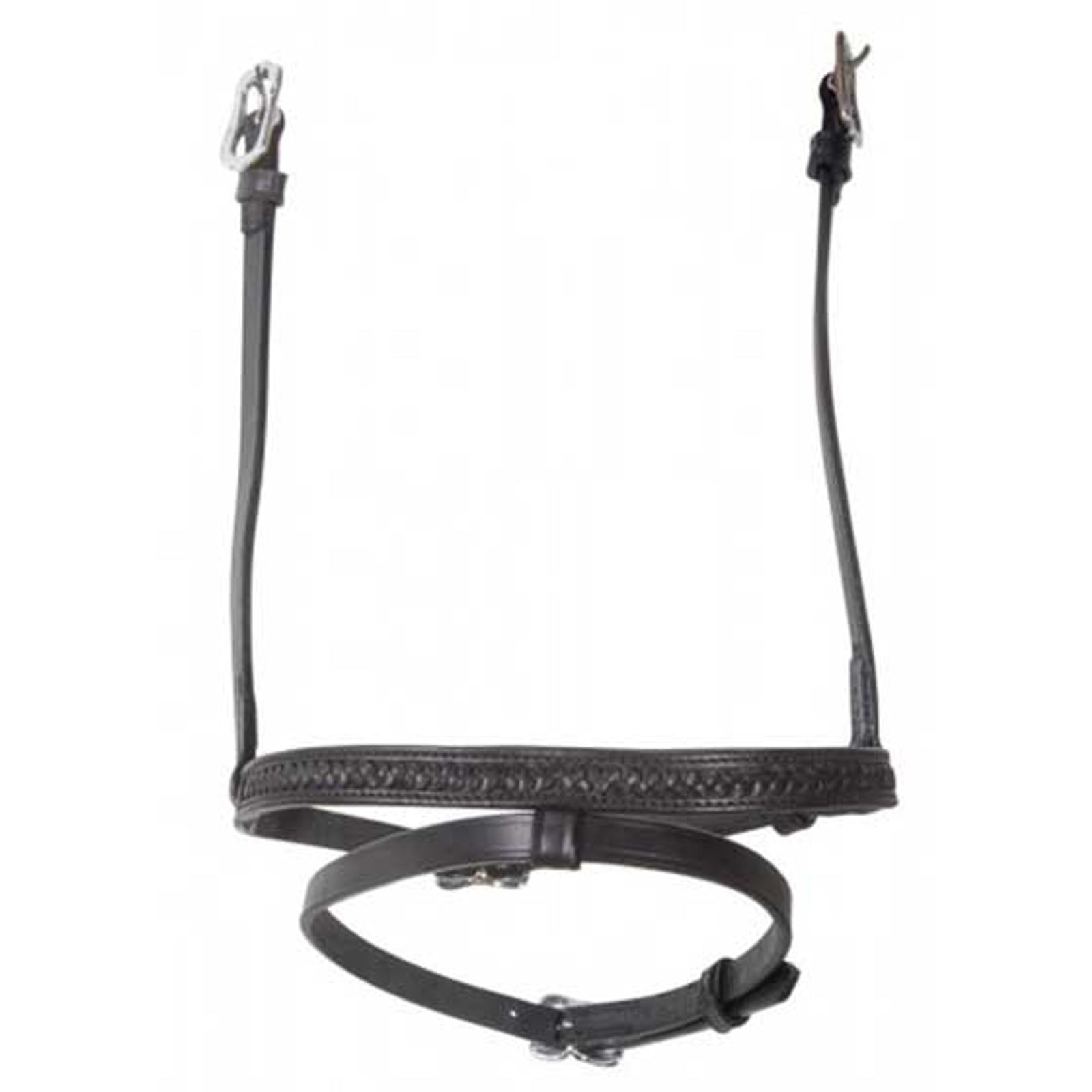 Karlslund Gecombineerde neusriem met vlechtwerk Hoofdstellen & Teugels