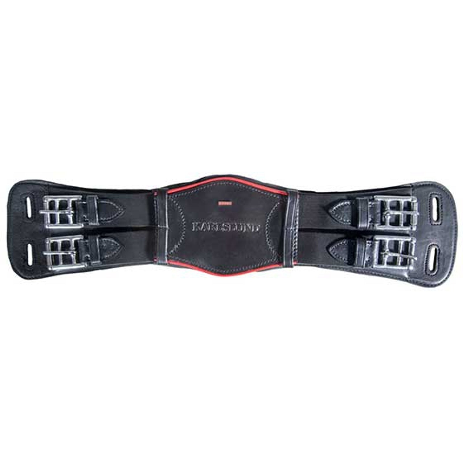 Karlslund Wave leather girth Saddles, Girths & Stirrups