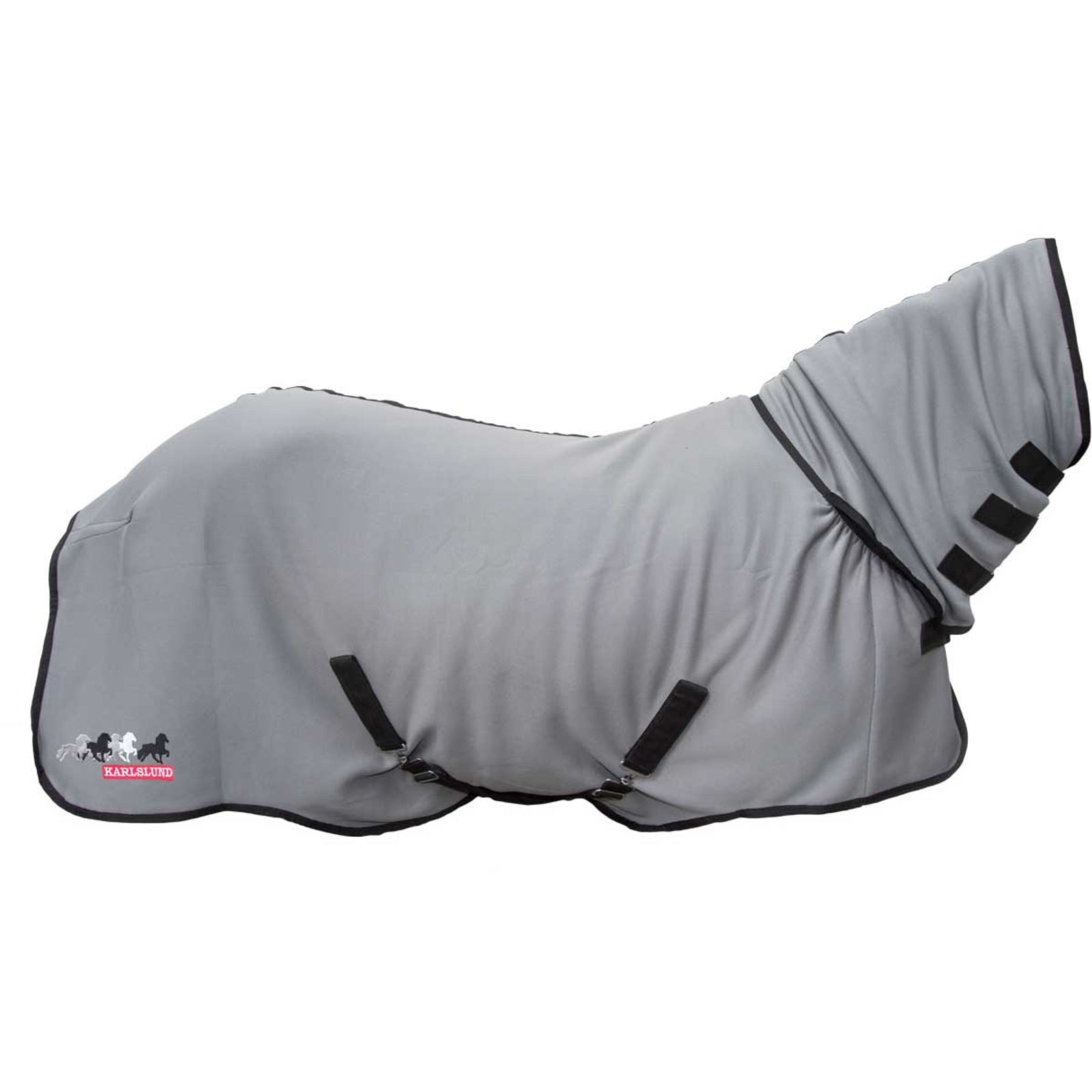 Karlslund Quick-Dry fleece rug with neck Horse Rugs